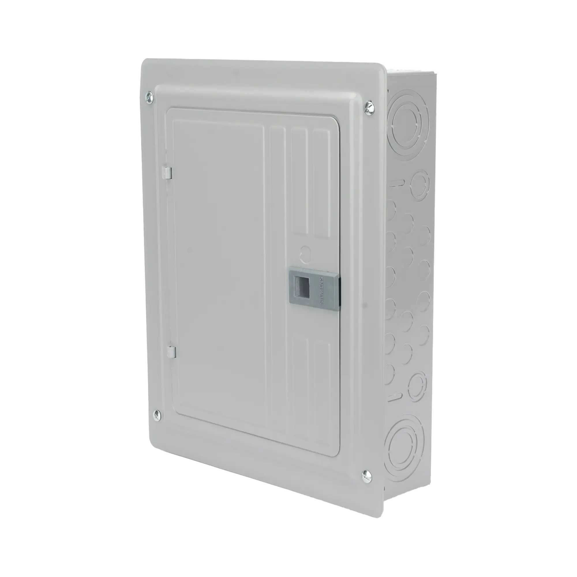 Centro de carga monofásico 1 Fase, 3 Hilos para interruptores QP, de 12 polos – 24 circuitos, 120/240vca, Barras de aluminio 125 Amp, Nema 1, uso interior. Incluye tapa.