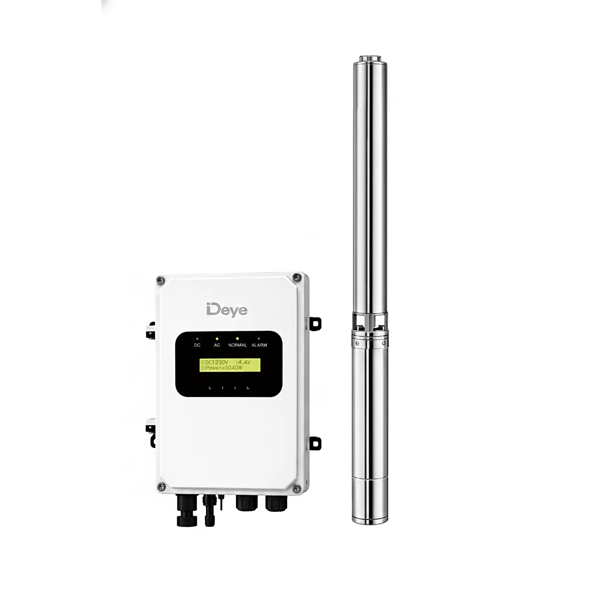 Bomba Solar Sumergible 800W / Controlador Solar 60-220Vcd