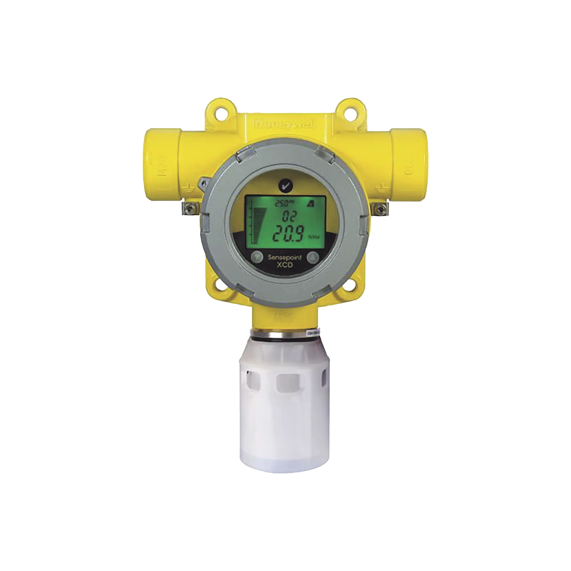 Detector Industrial De Gas, Con Sensor EC De Monóxido De Carbono (CO) 0 a 300 ppm, Salida 4-20 mA, Certificación UL/c-UL/INMETRO, Entradas 2×3/4″ NPT, Carcasa Pintado De Aluminio Grado Marino, Protección Contra Intemperie De Nail