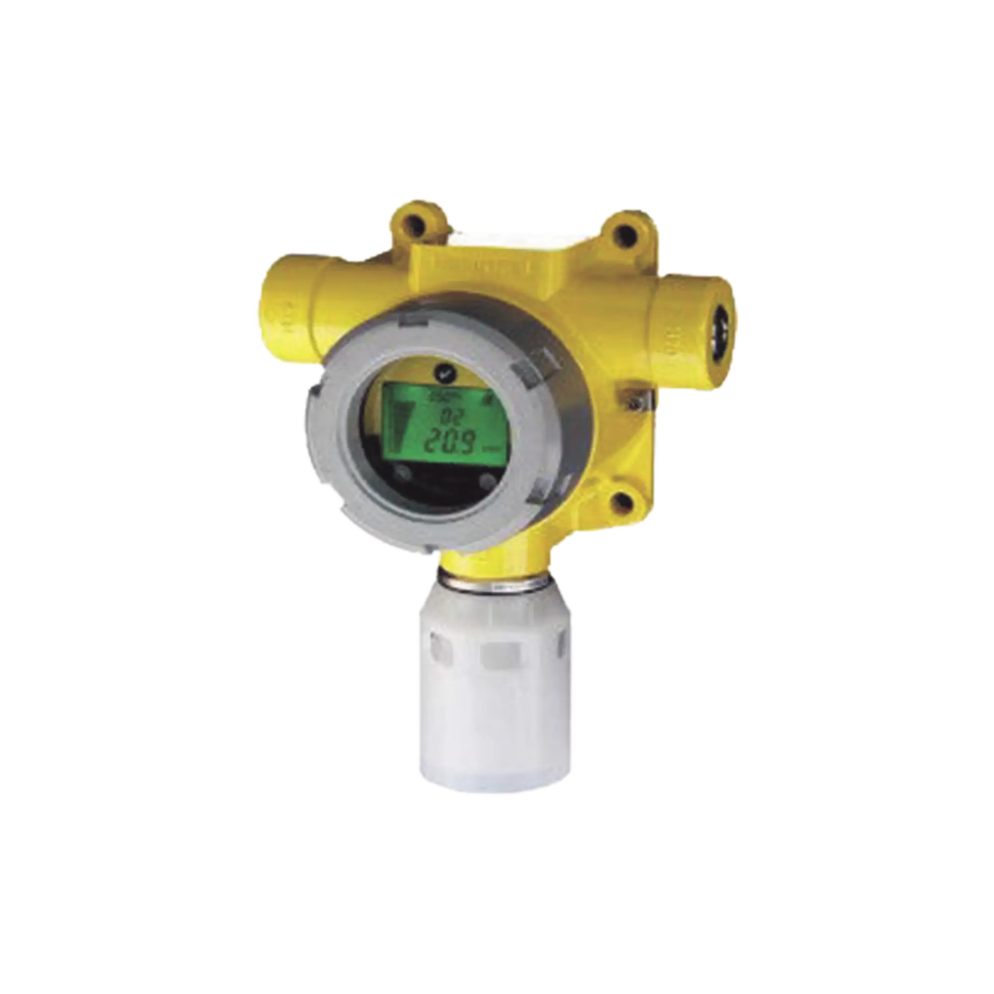 Detector Industrial Para Gases Combustibles, Con Sensor De Perla Catalítica 0-100% LEL, Salida 4-20 mA, Salida Modbus, Certificación UL/c-UL/INMETRO, Entradas 2×3/4″ NPT, Carcasa Pintado De Aluminio Grado Marino, Protección Contr