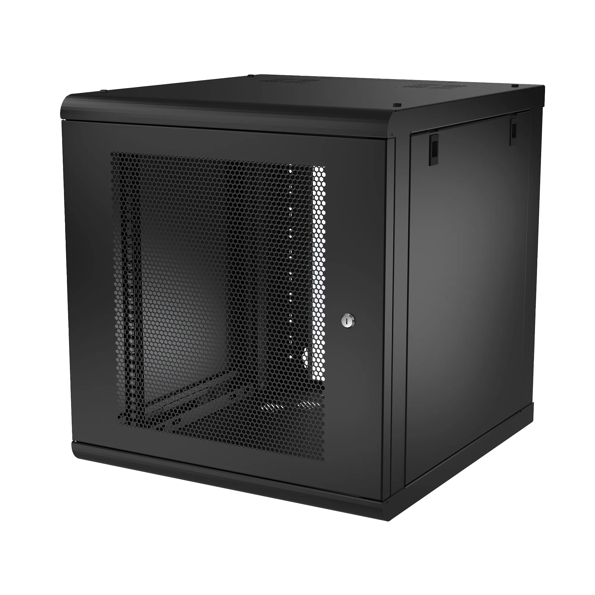 Gabinete de Pared 12U de 635 mm de Profundidad, Rack de 19 in en Acero Reforzado: Compacto y Resistente para Soluciones Profesionales