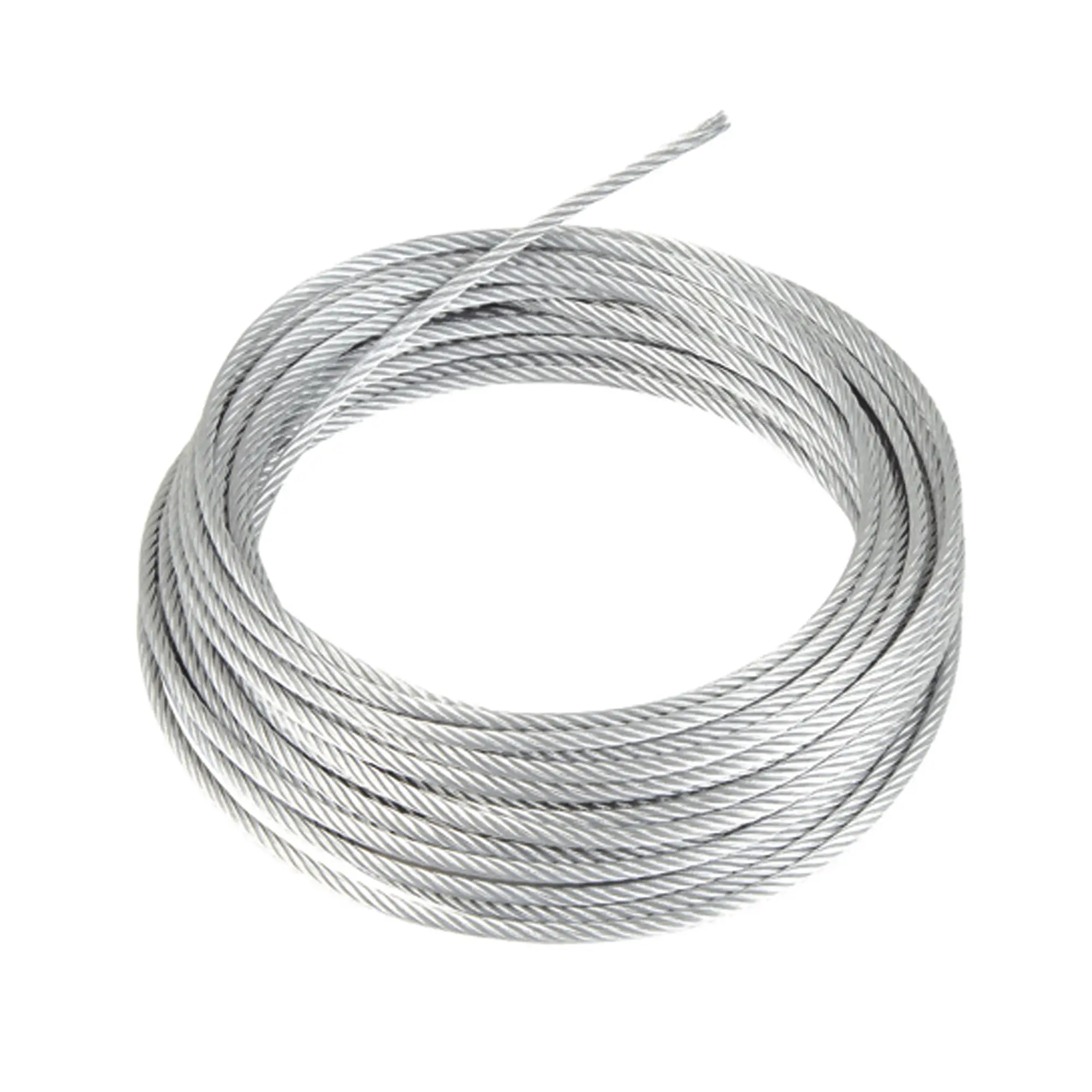 Cable Retenida 7 Hilos, Resistencia 1293 Kg. Diámetro 3/16″ (RETAZO DE 85 METROS).