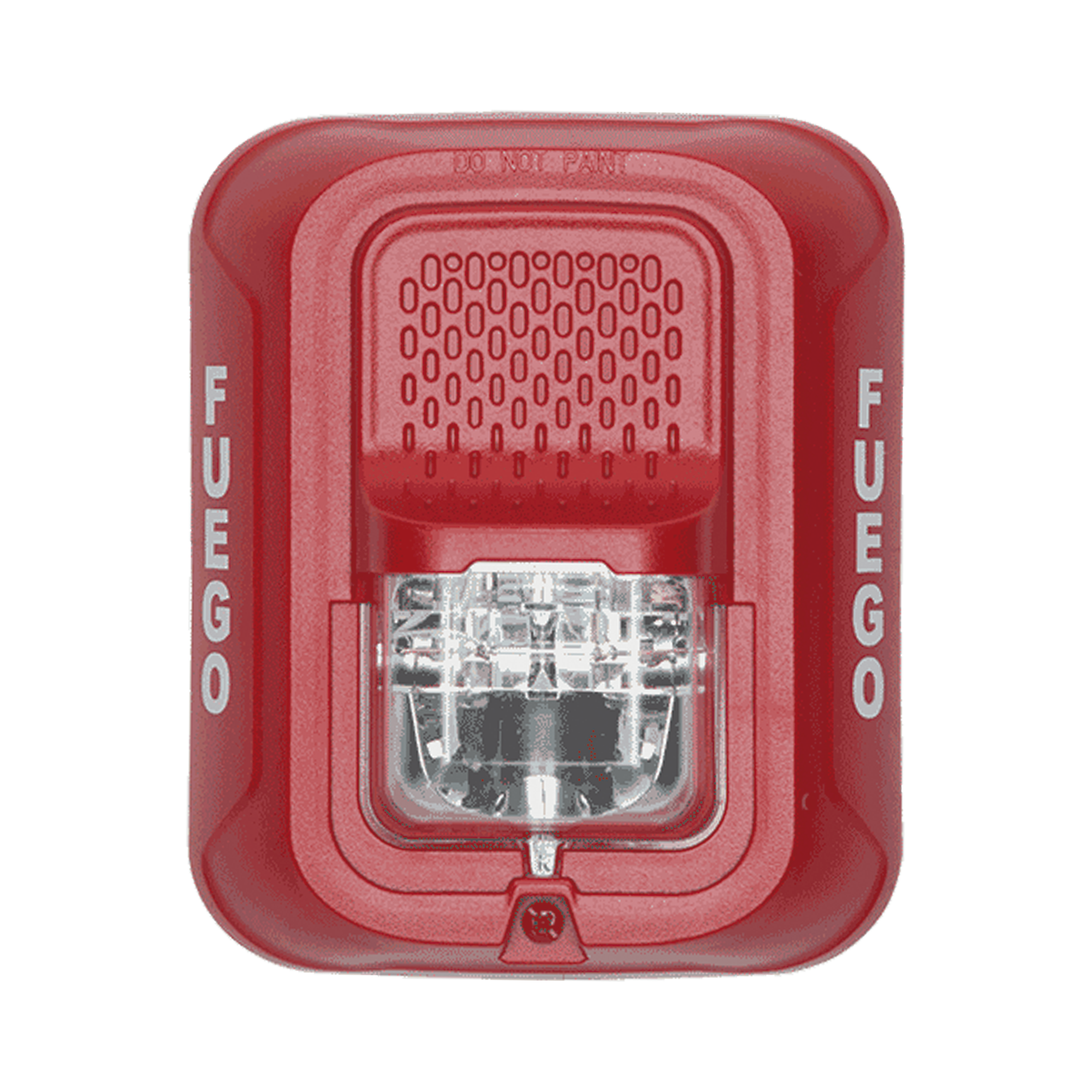 Lámpara Estroboscópica para Montaje en Pared, Color Rojo, Nivel de Candelas Seleccionable, Nuevo Diseño Moderno y Elegante y Menor Consumo de Corriente
