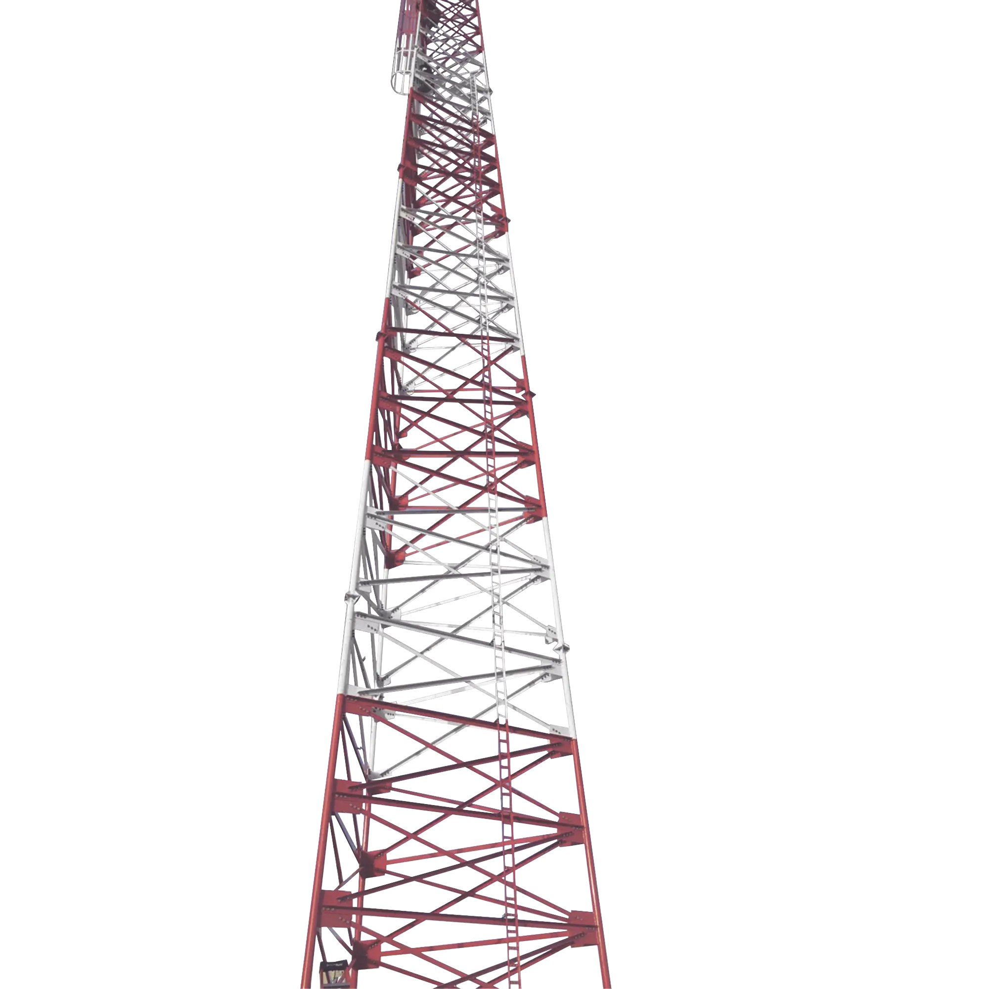Torre Autosop. Tubular Uso Pesado. 36 Metros (Sec B – G). Galv. Inmersión. Con Accesorios.