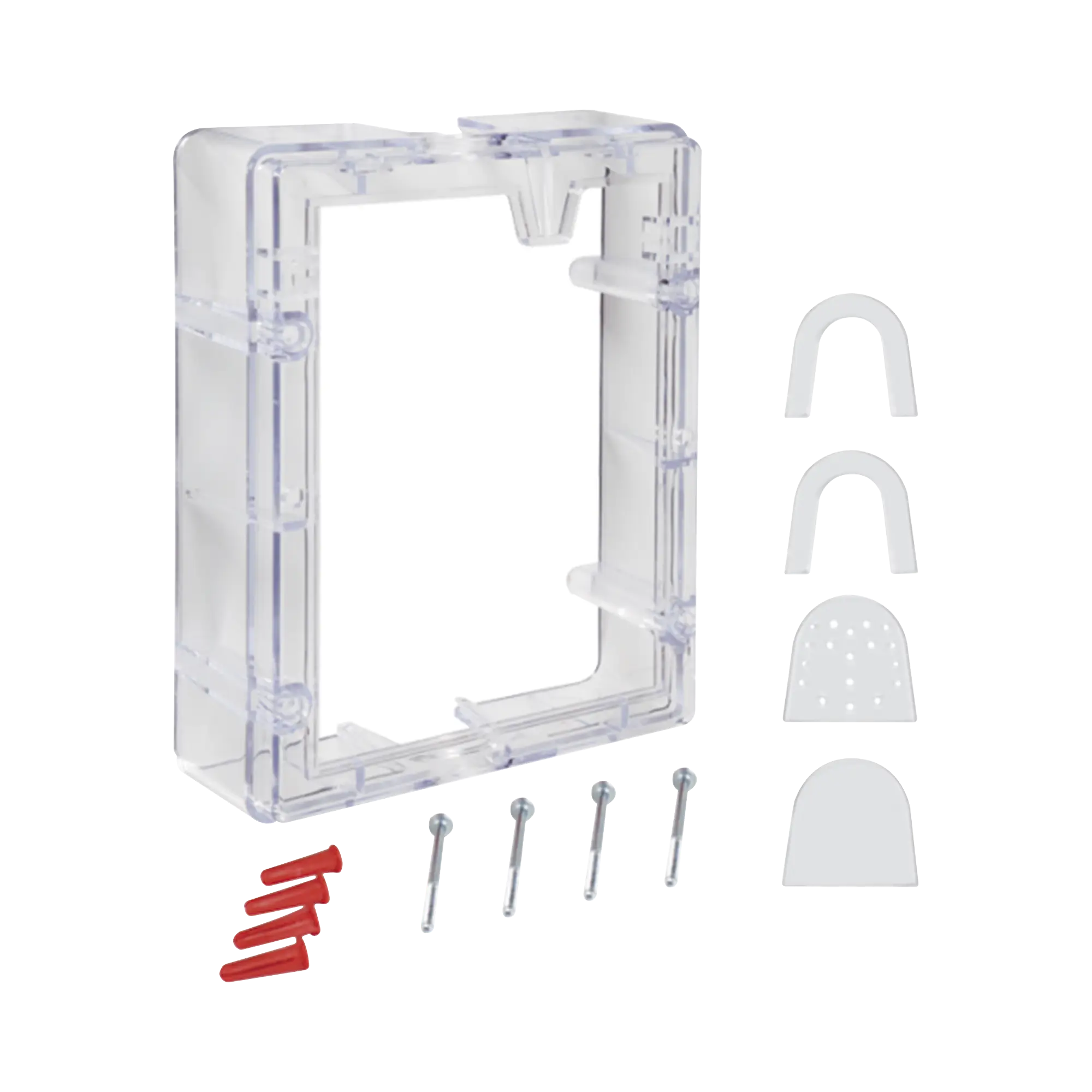 Espaciador de conducto con marco – Transparente para la serie Stopper