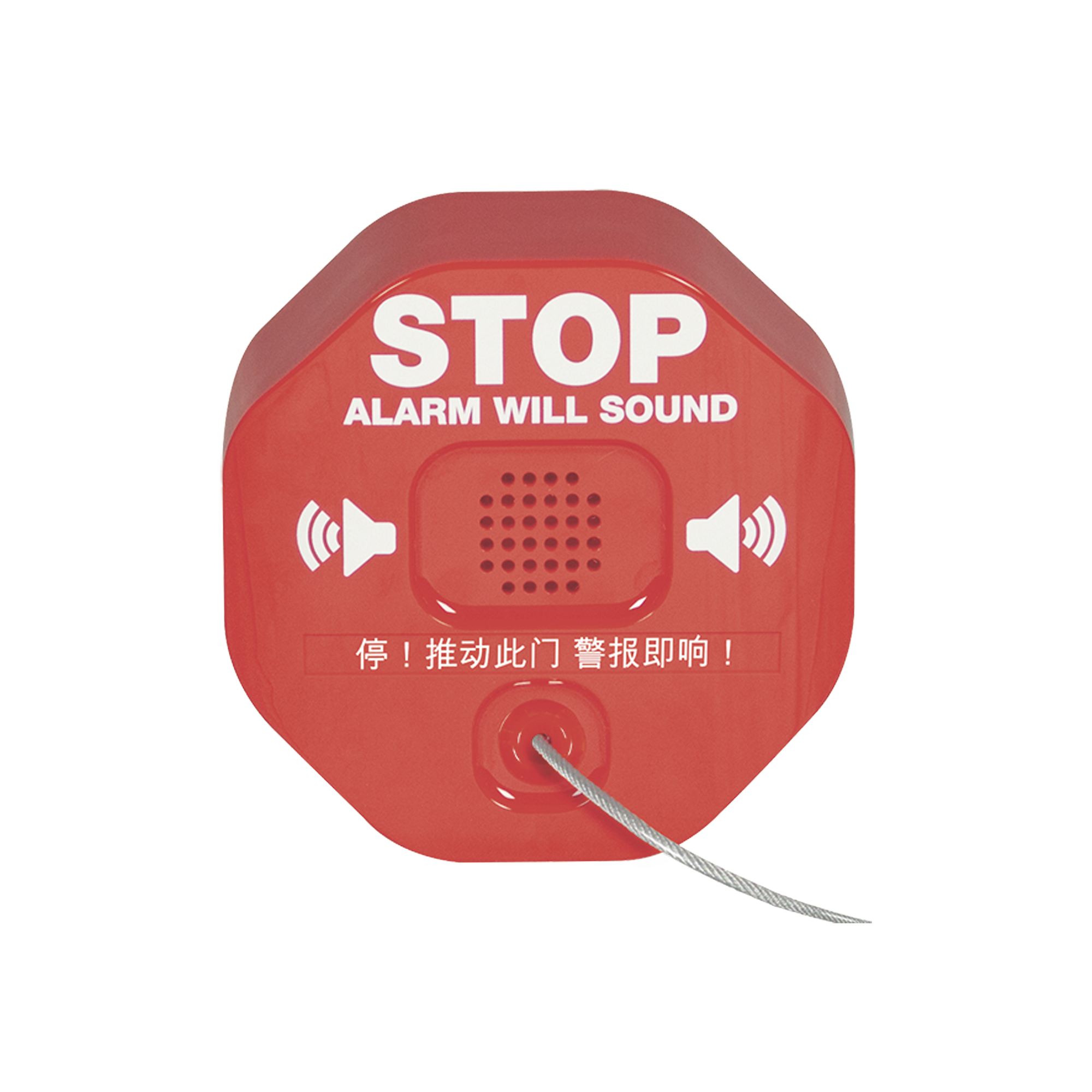 Alarma Theft Stopper® Para Prevenir Robo y Mal Uso De Extintores De Incendio