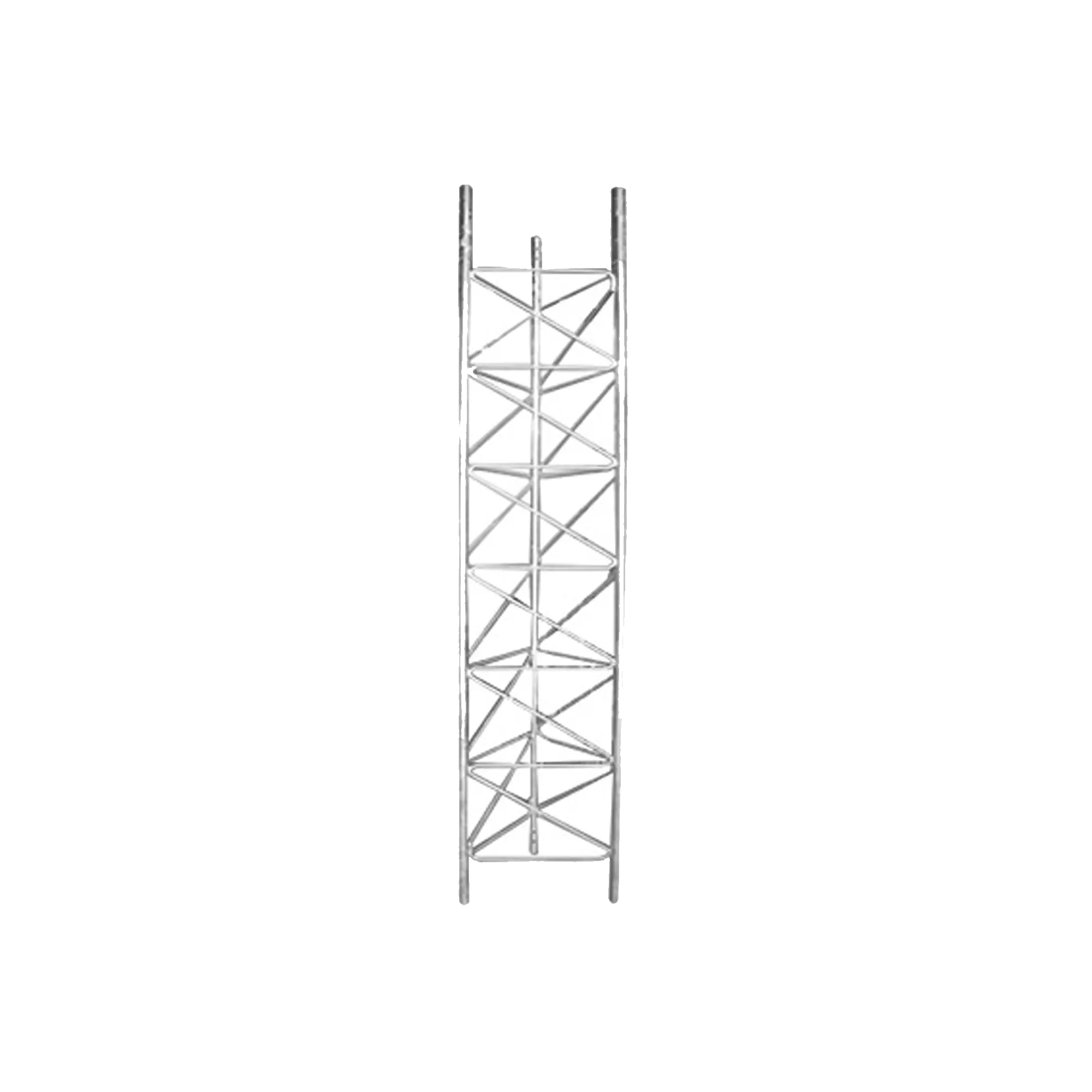 Tramo de Torre de Desplante de 60 cm de ancho 1 1/4″(Ced. 40) galvanizado por inmersión en caliente.