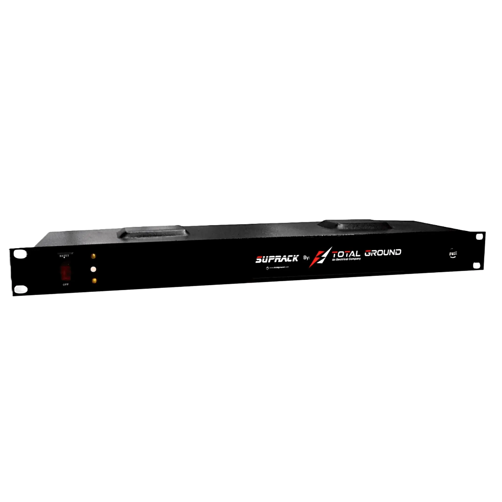 Tomacorriente de 4 contactos regulados para 120 Vca con Supresor de picos tipo «A» de 10 kA, Diseñado para Montaje en Rack de 19″.
