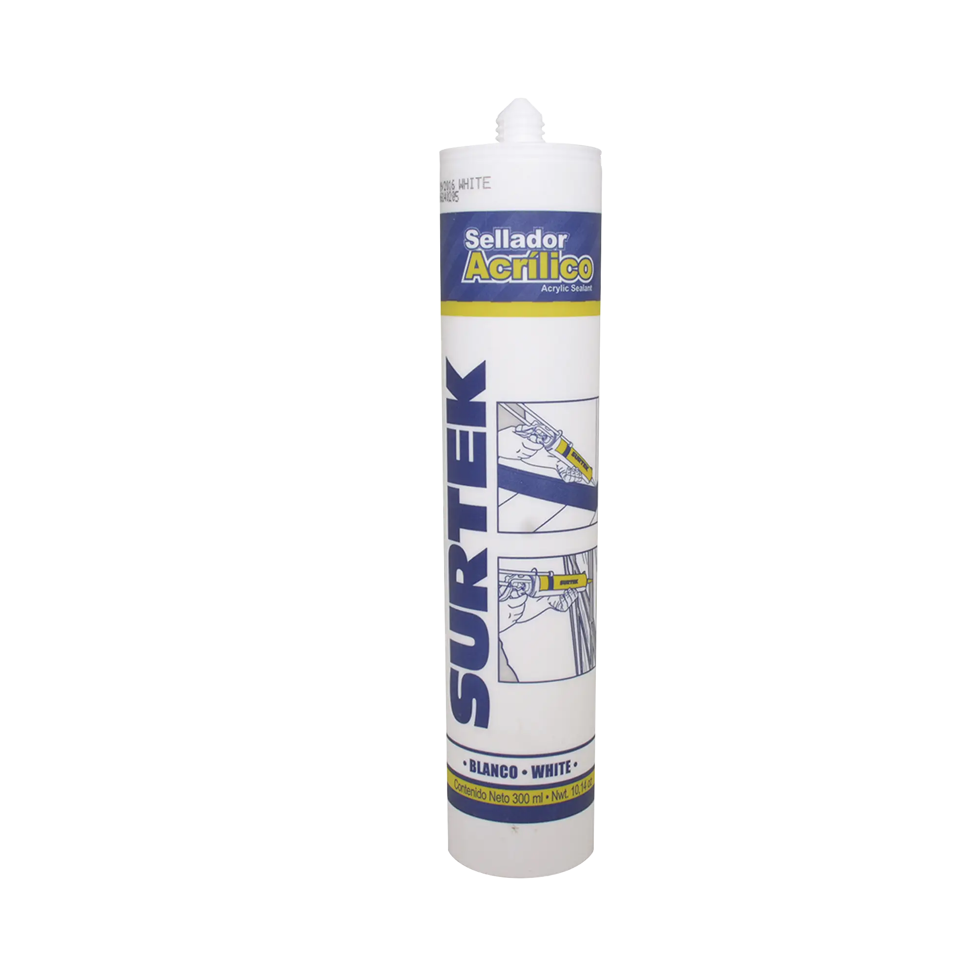 Sellado Acrílico /Color Blanco / Contenido 280 ml.