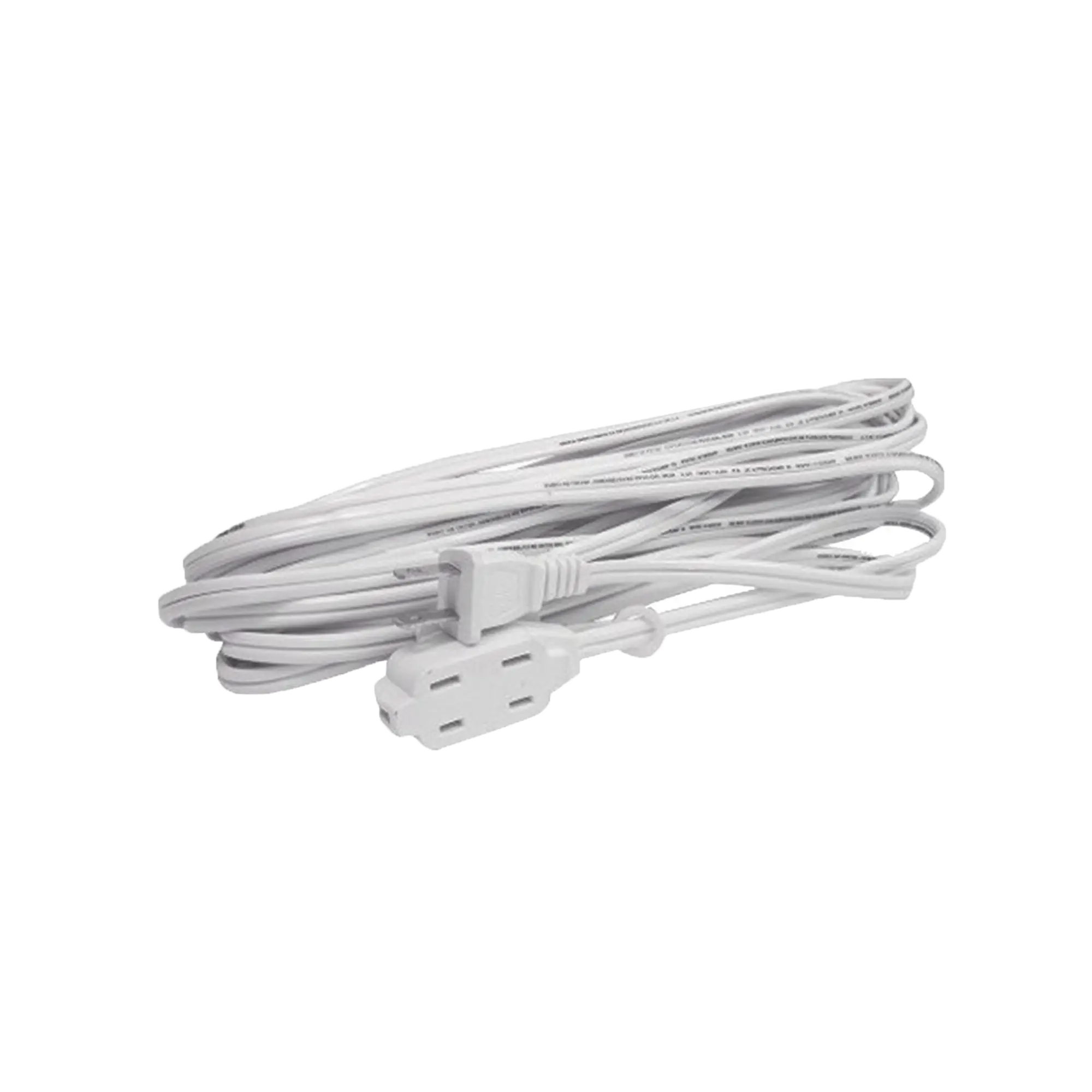 Extensión Eléctrica Doméstica de 2 metros / 127 V CA 8 A Máximo / Color Blanco.