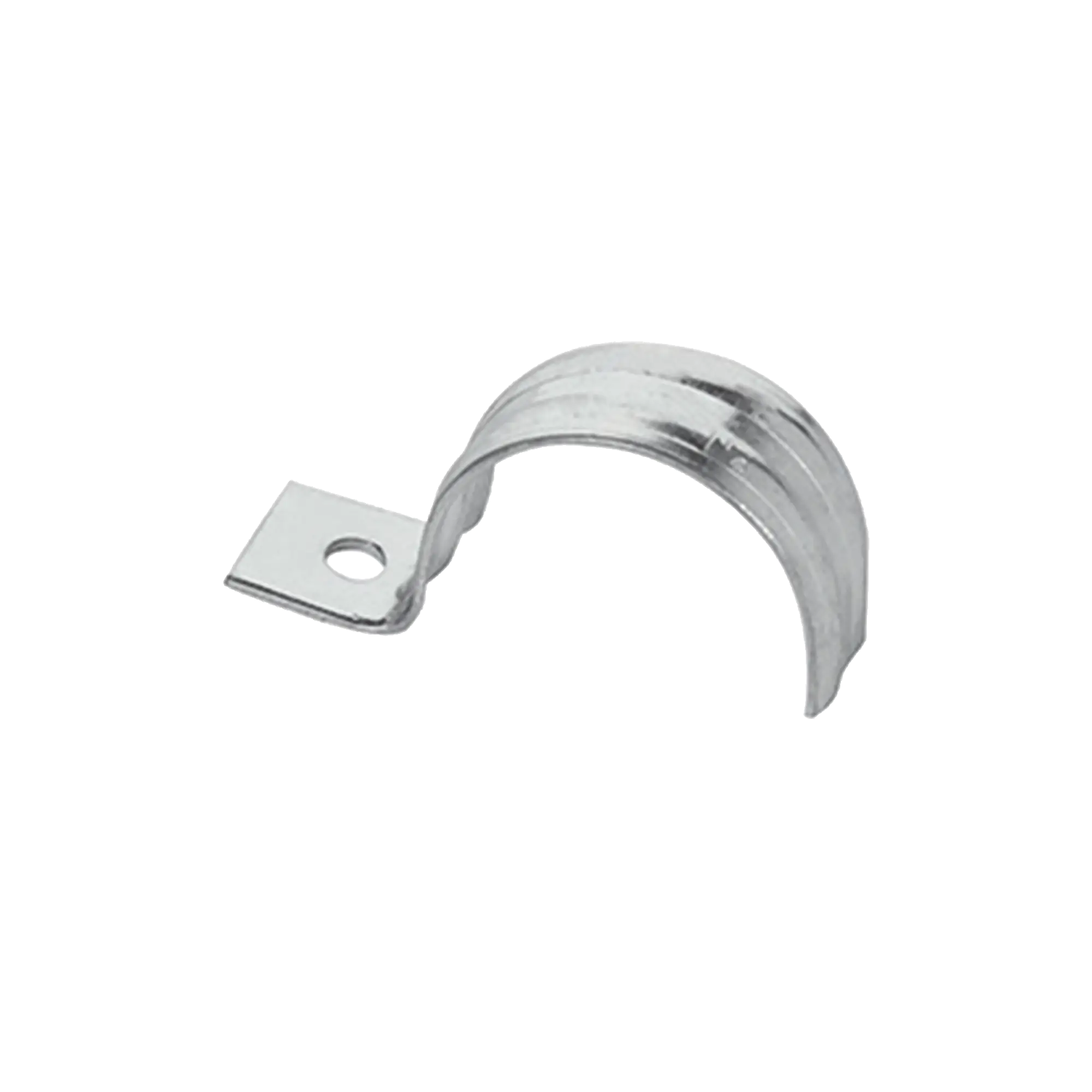Abrazadera para tubo tipo uña 1 1/4″ bolsa con 5 piezas
