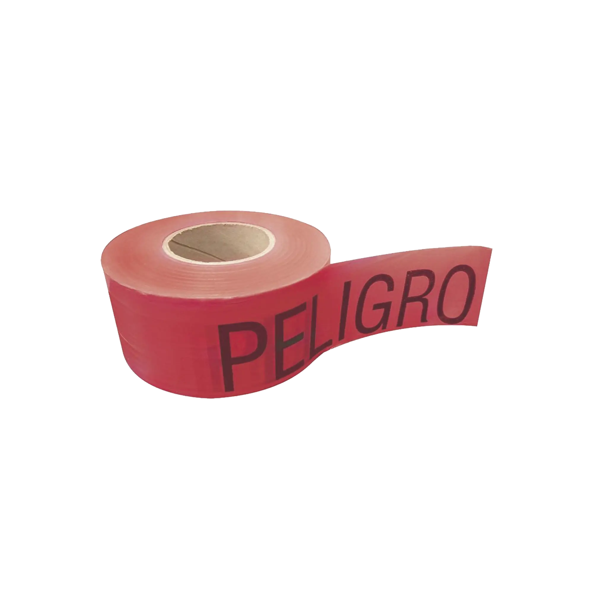 Cinta para barricada «PELIGRO» de 100 m y ancho de 3″.