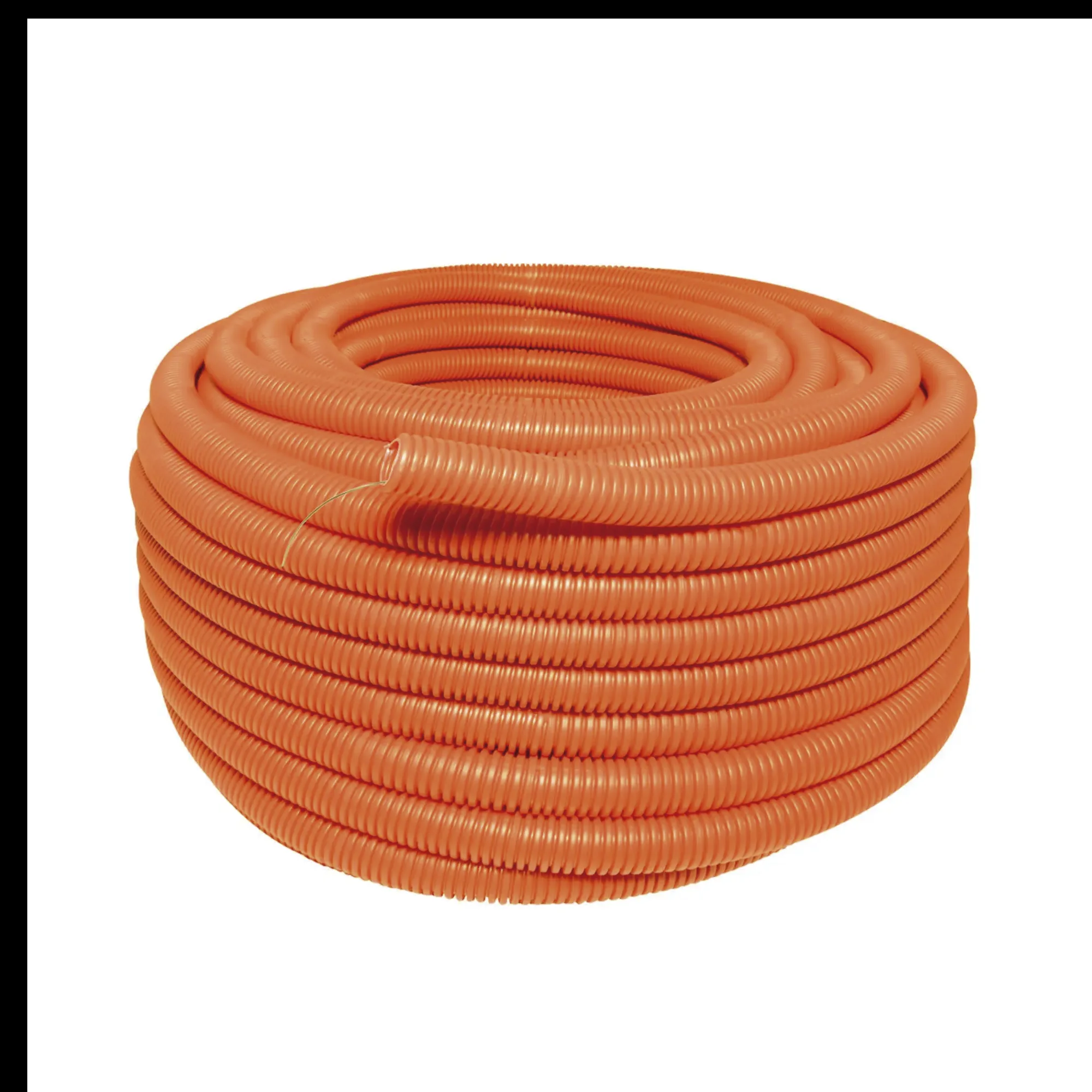 Manguera Poliducto Corrugado 3/4″ x 50 m, Con Guía, Polietileno Alta Densidad HDPE, Resistente a Intemperie.