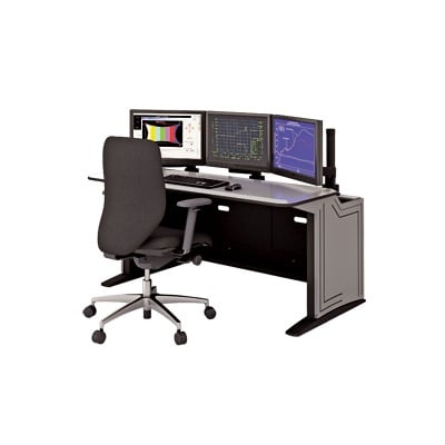 Estación de Monitoreo Ergonómica de 72″ Diseño Modular