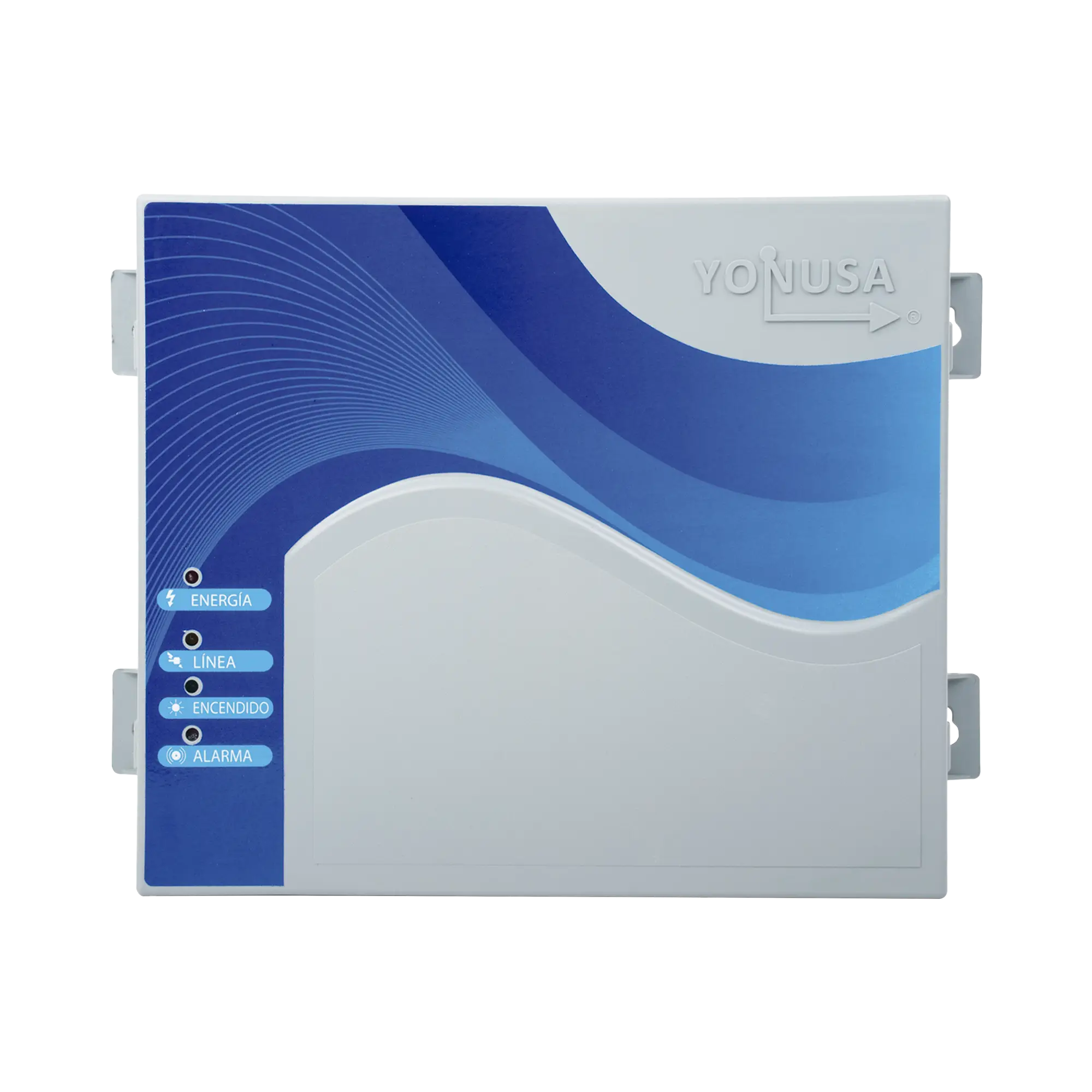 Energizador con tecnología SMT de 12,000Volts-1Joule/ 2500Mts Lineales de Protección / Cercos electricos