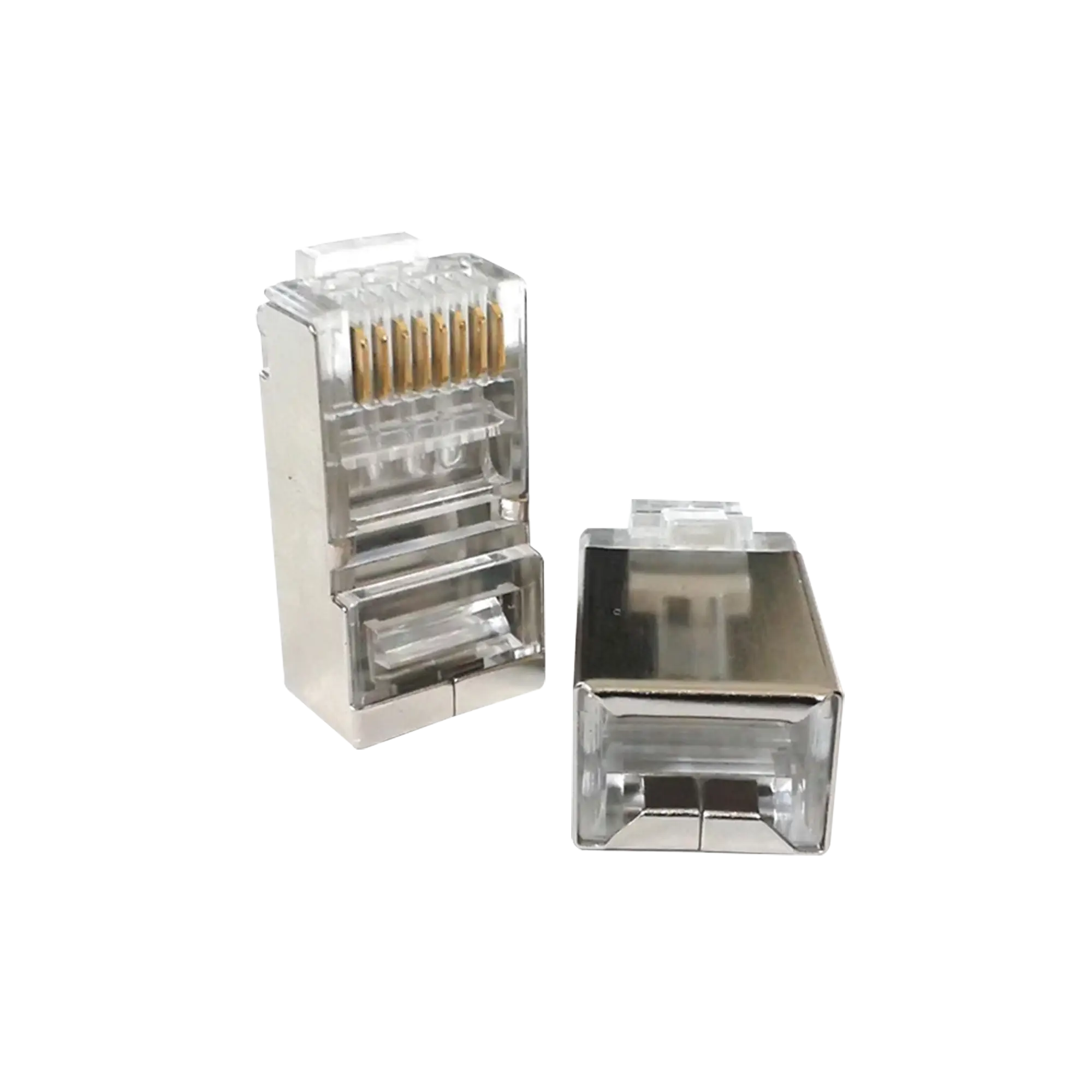 Conector RJ45 para Cable FTP/STP Categoría 5E – Blindado sin pin a tierra