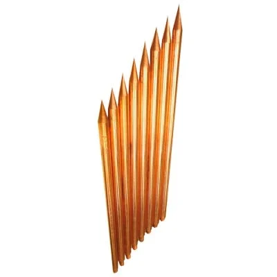 Varilla de Acero con Recubrimiento de Cobre Diámetro 1/2″ de 3m de Largo