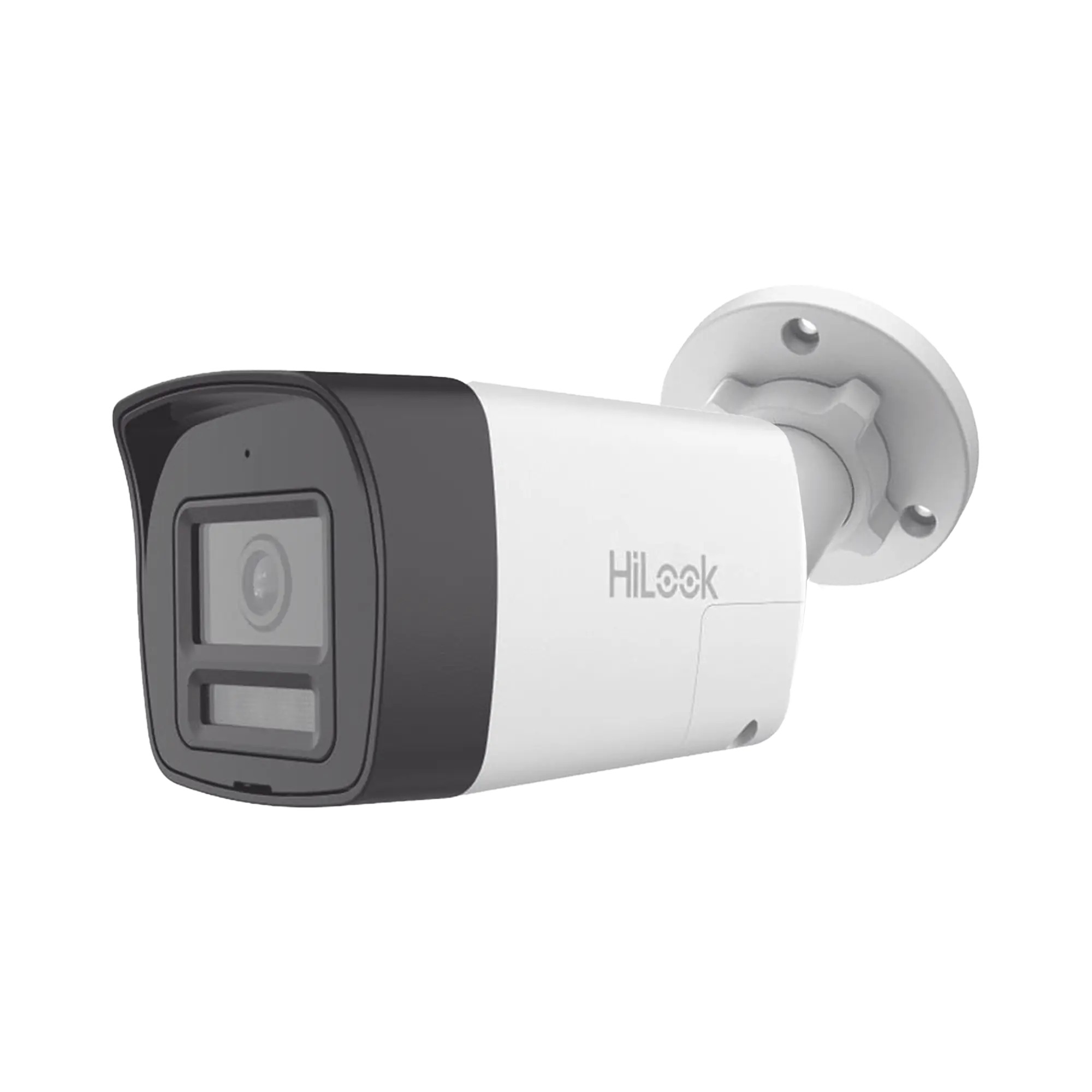 [Audio Bidireccional + Dual Light + ColorVu] Bala TURBOHD 2 Megapixel (1080p) / Lente 2.8 mm / 30 mts IR EXIR + 20 mts Luz Blanca / Micrófono y Bocina Integrado / Exterior IP67 / Metal / dWDR