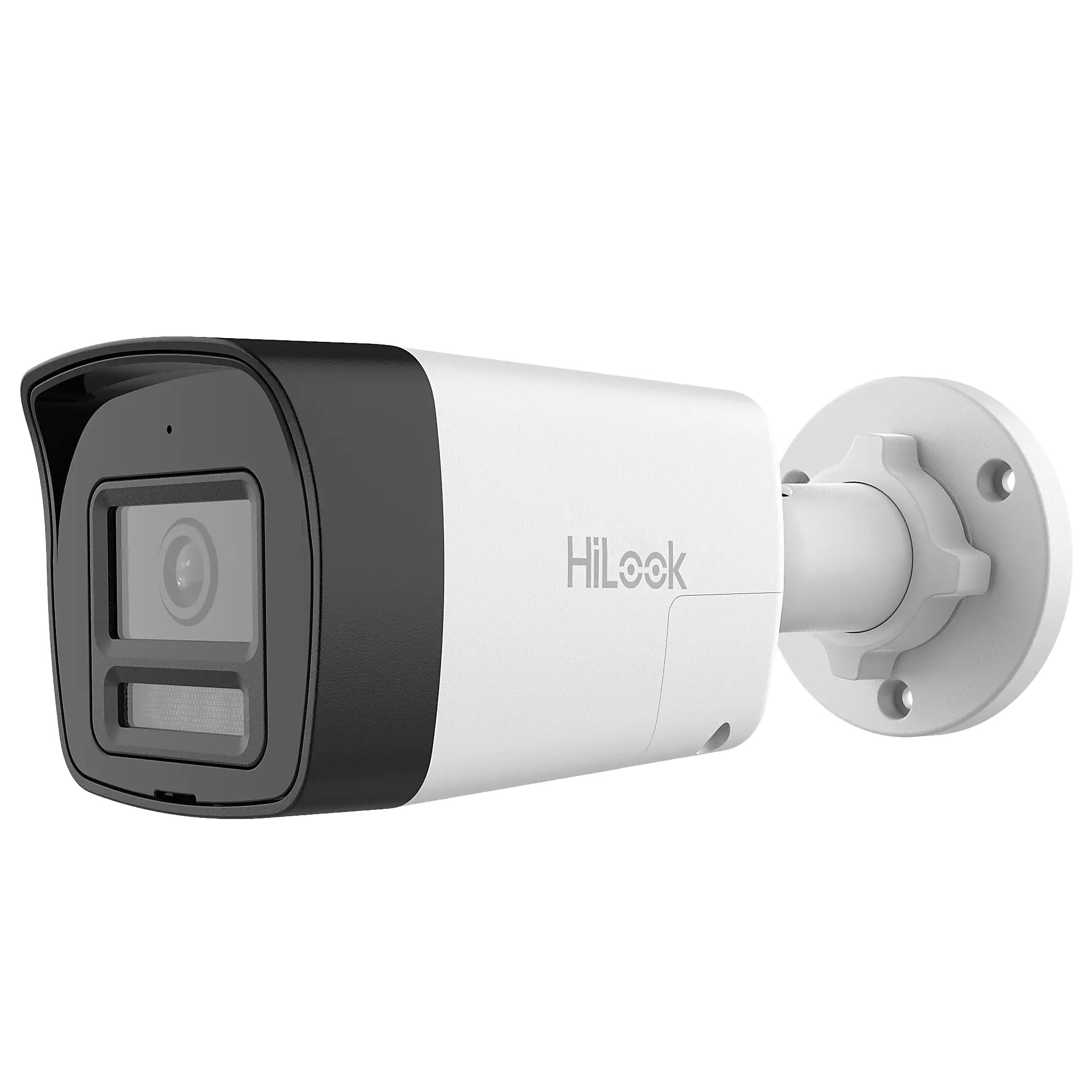 [Audio Bidireccional + Dual Light + ColorVu] Bala TURBOHD 3K (5 Megapixel) / Lente 2.8mm / 30 mts IR EXIR + 20 mts Luz Blanca / Micrófono y Bocina Integrado / Exterior IP67 / Metal / dWDR