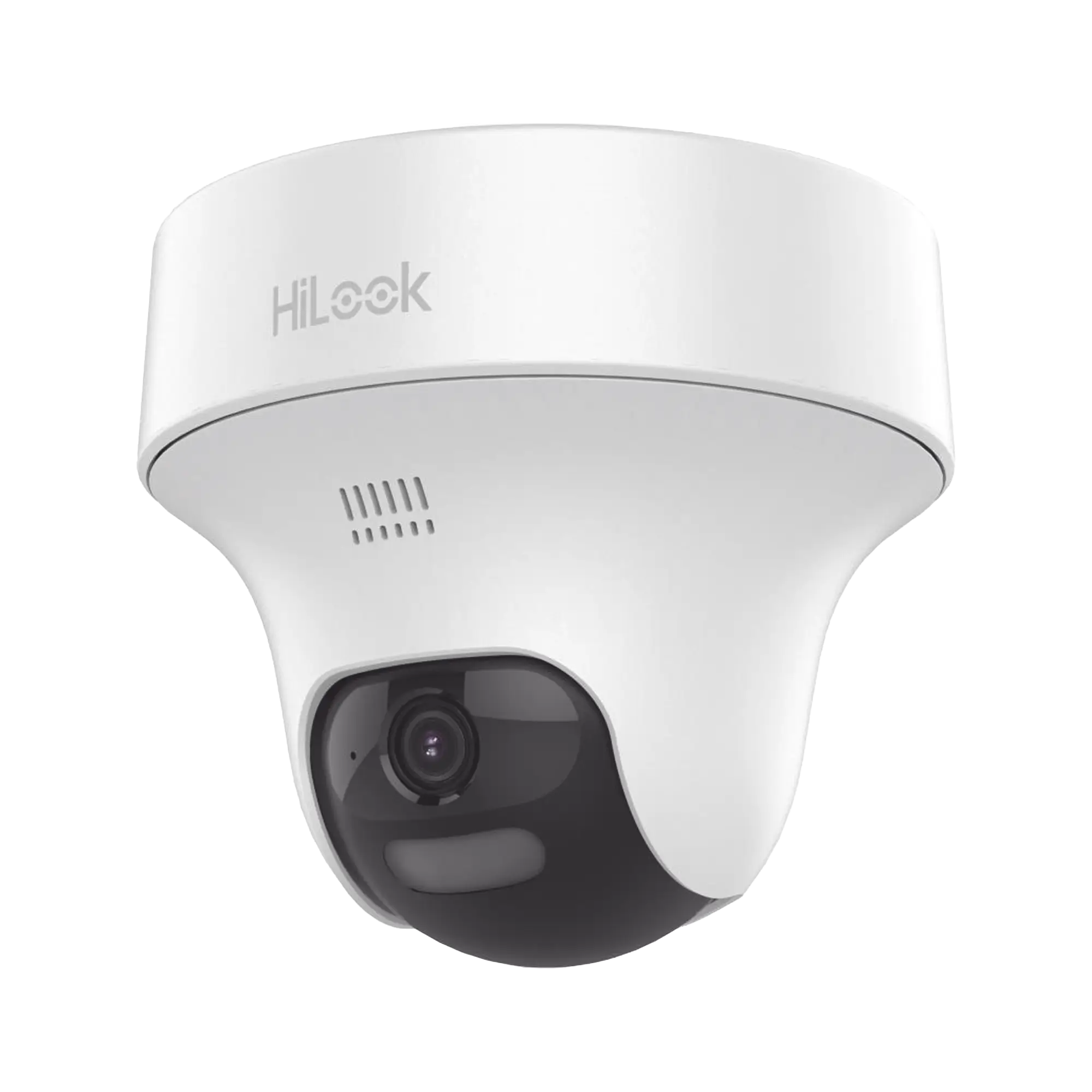 [Audio Bidireccional + Dual Light + ColorVu] Turret PT TURBOHD 2 Megapixel (1080p) / Lente 3.6 mm / 25 mts IR EXIR + 20 mts Luz Blanca / Micrófono y Bocina Integrado / dWDR