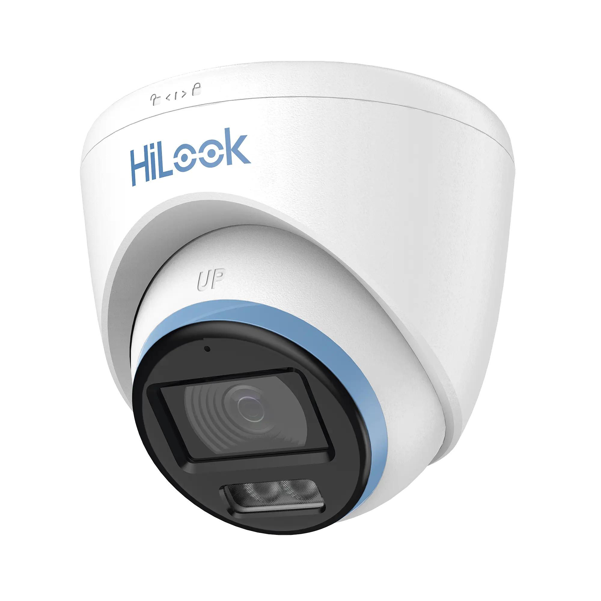 [Dual Light + ColorVu] Turret TurboHD 3K / 5Megapixel / Lente 3.6 mm / 40mts IR EXIR + 40mts Luz Blanca / Micrófono Integrado / Exterior IP67 / dWDR