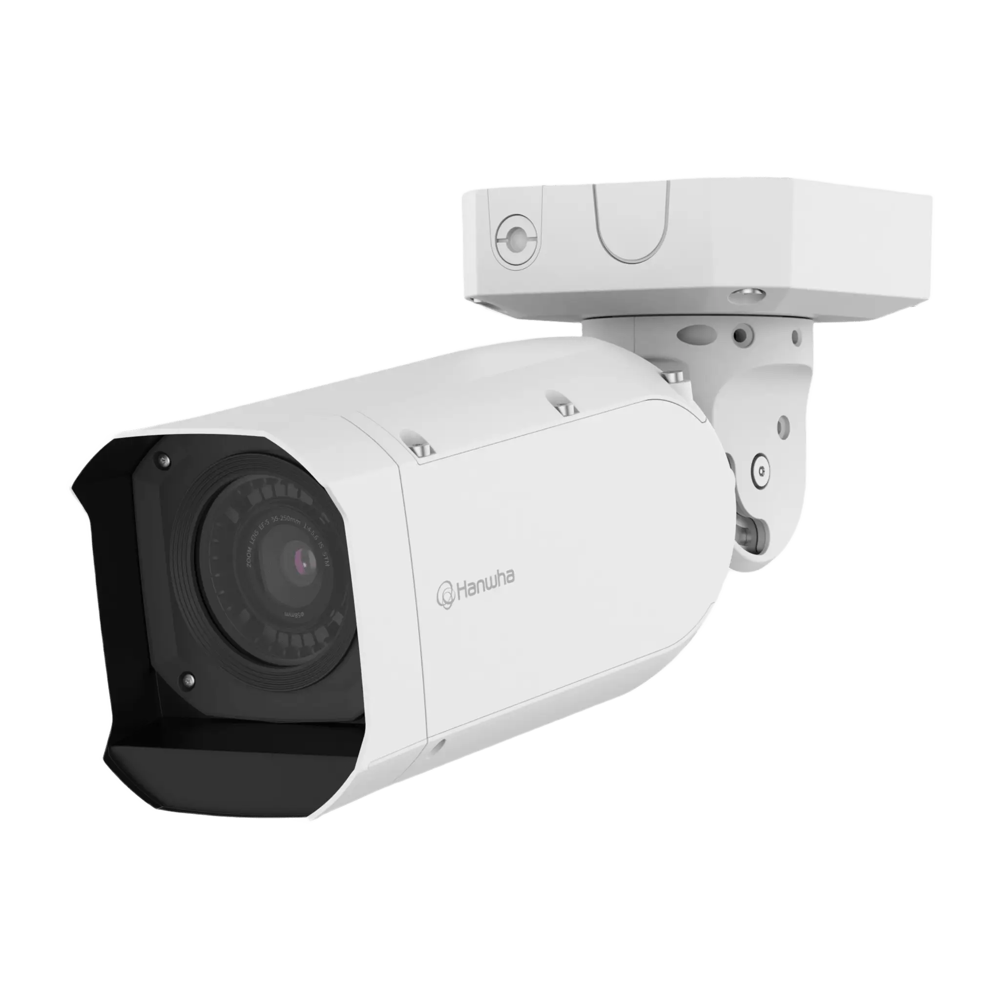 Camara IP Tipo Bala Ultra Resolución 26MP IA / Lente Varifocal 55-250mm / IP66-IP67-NEMA4X / PoE++ / Detección de Movimientos Avanzada / Secure Element FIPS 140-3 Nivel 3