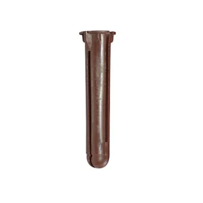 Taquete cafe 5/16″ para tornillo 10mm x 1 3/4″ (100pzs) (1104-04100)