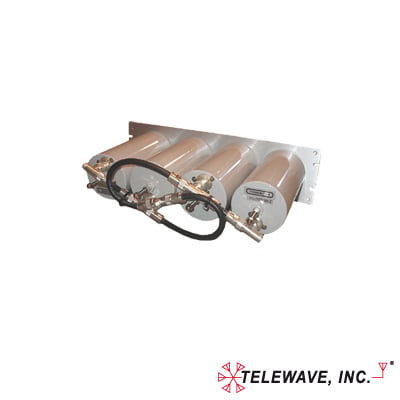 Duplexer Pasa Banda-Rechazo de Banda, 470-512 MHz, 4 Cavidades (4″ Dia.) 3 MHz, 250 Watt, N Hem.