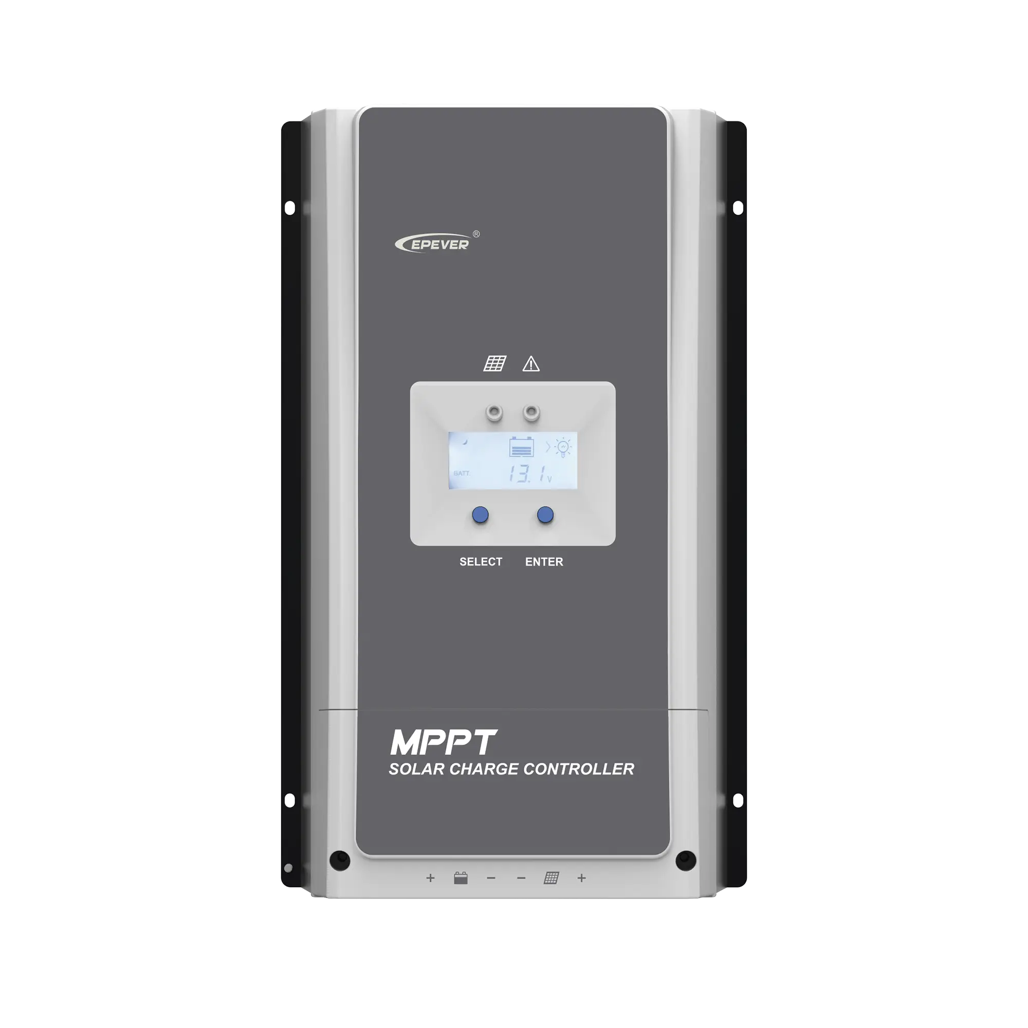 Controlador Solar MPPT 60A 12/24/36/48V, Máximo Voltaje de Circuito Abierto Voc 200Vcc, Configurable para Baterías de Litio