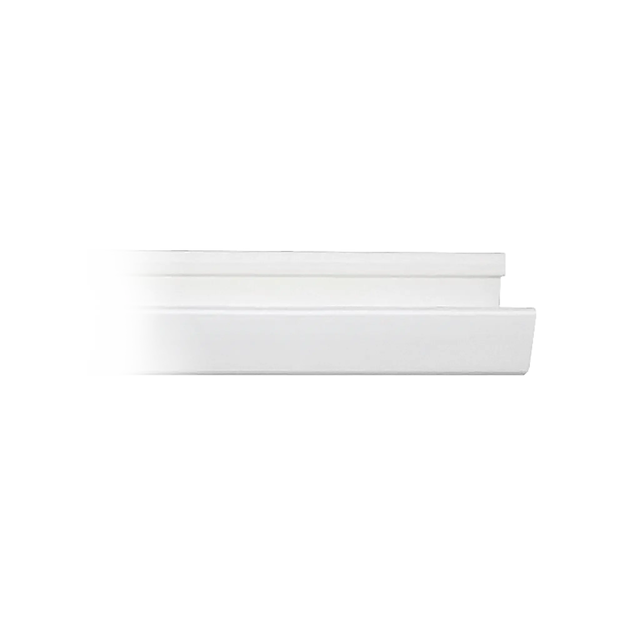 Canaleta blanca de PVC auto extinguible, con 2 plataformas, 4 cinthos TH 190, 2 thornillos 10 x 1 1/2&rdquo;, 2 thorquetes TP2X. (9001-01250)