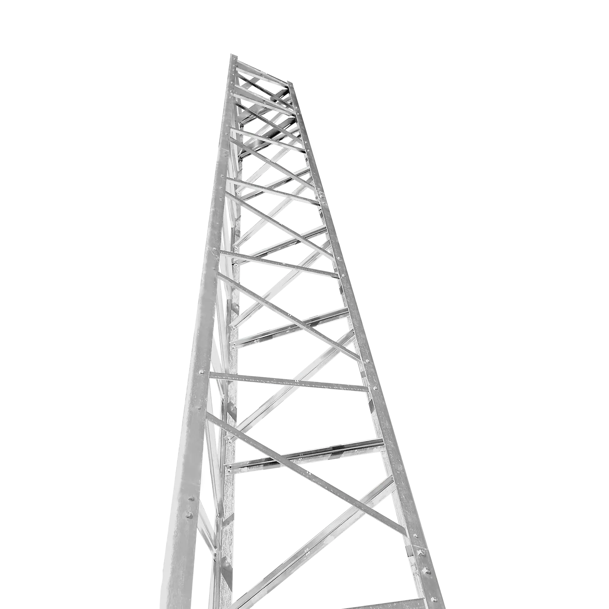 Torre Autosoportada TITAN T-300 de 17 metros (56 pies) con Base.