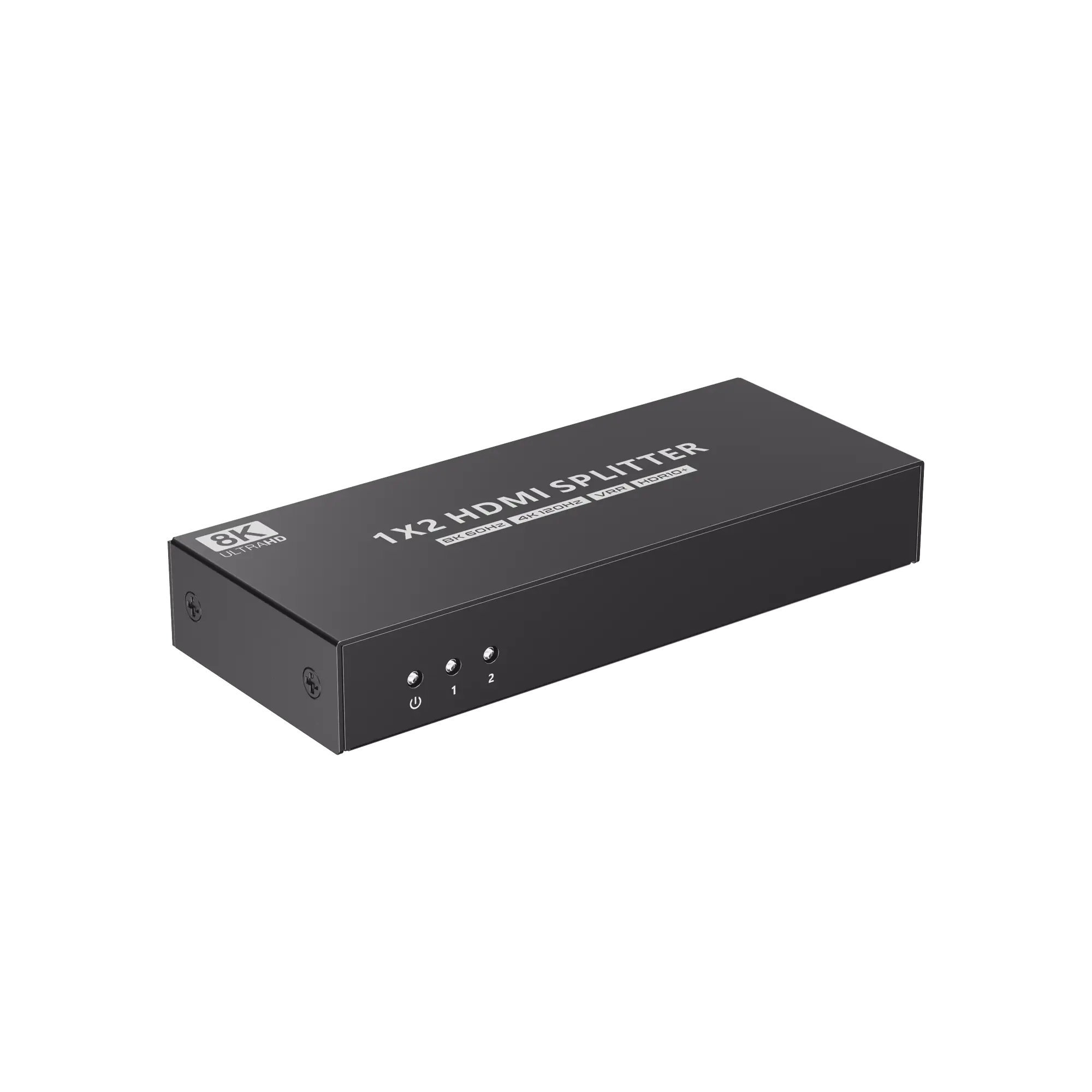 Splitter HDMI 1×2 | Velocidad de trasmisión 48 Gbps| Resolución 8k | Salida de audio| HDCP 2.3