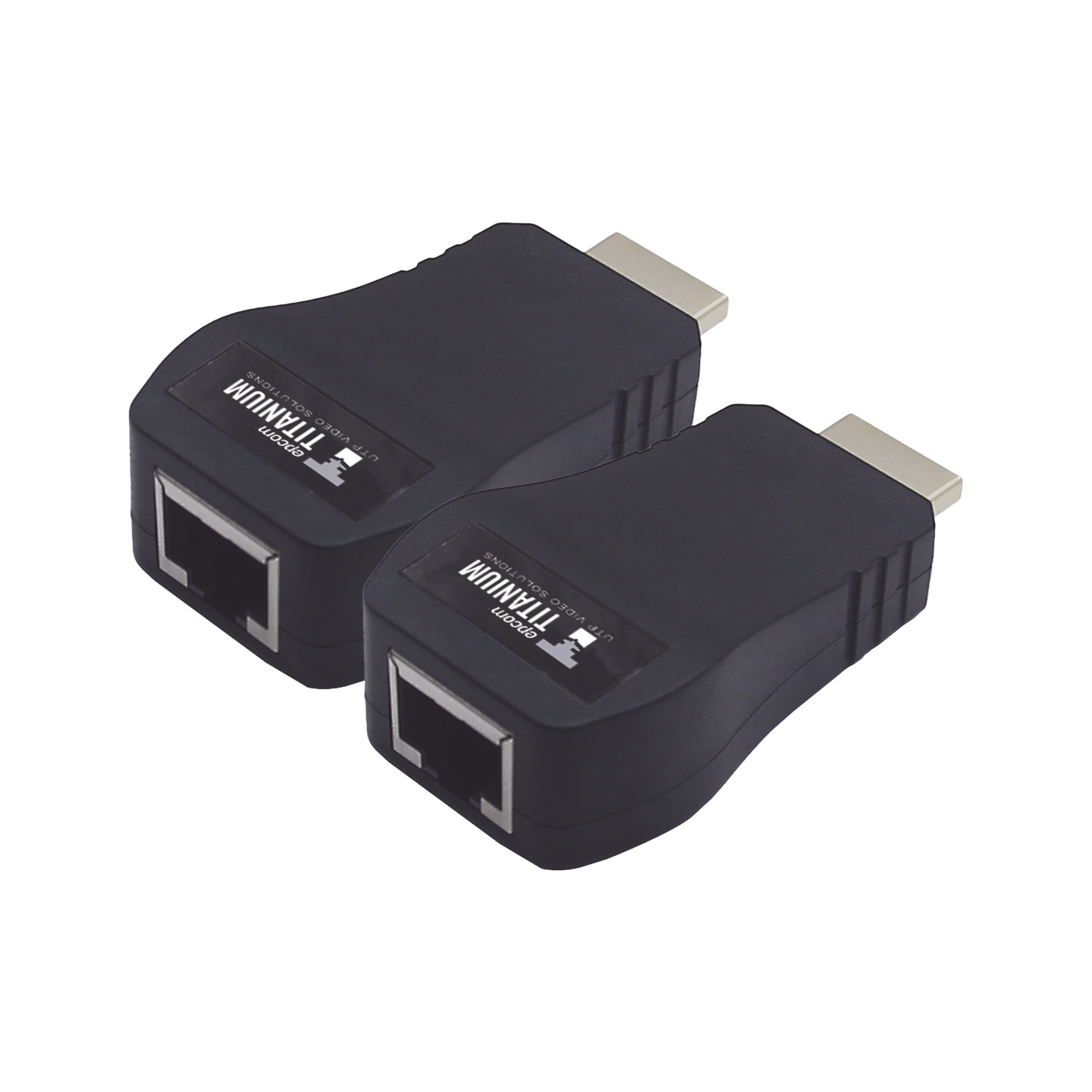 Kit Extensor 25m convertidor Señal HDMI a UTP (Cat5e/Cat 6) / Calidad PREMIUM