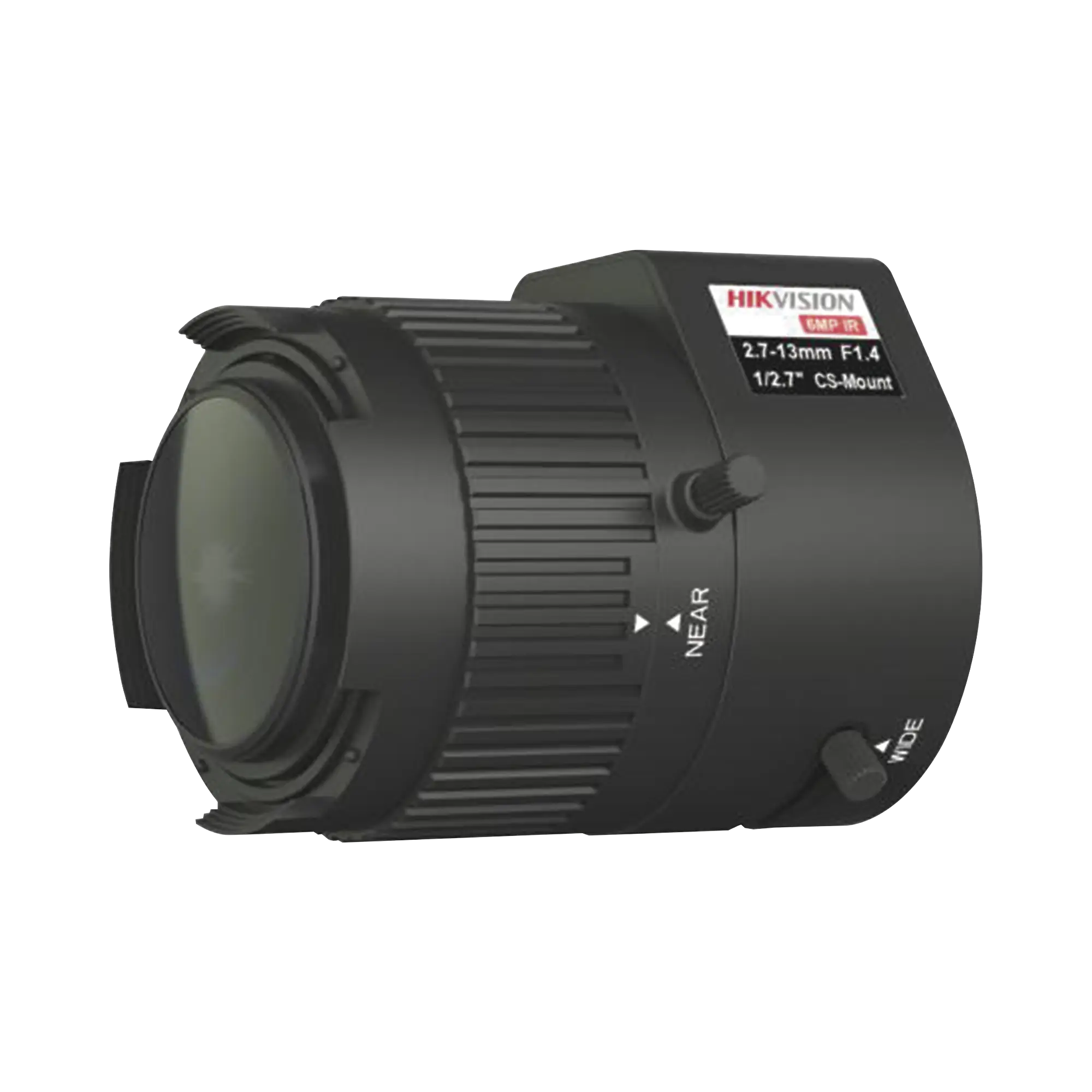 Lente Varifocal 2.7 A 13 mm / Resolución 6 Megapixel / Iris Automático / Formato 1/2.7″ / Compatible con Cámaras HIKVISION