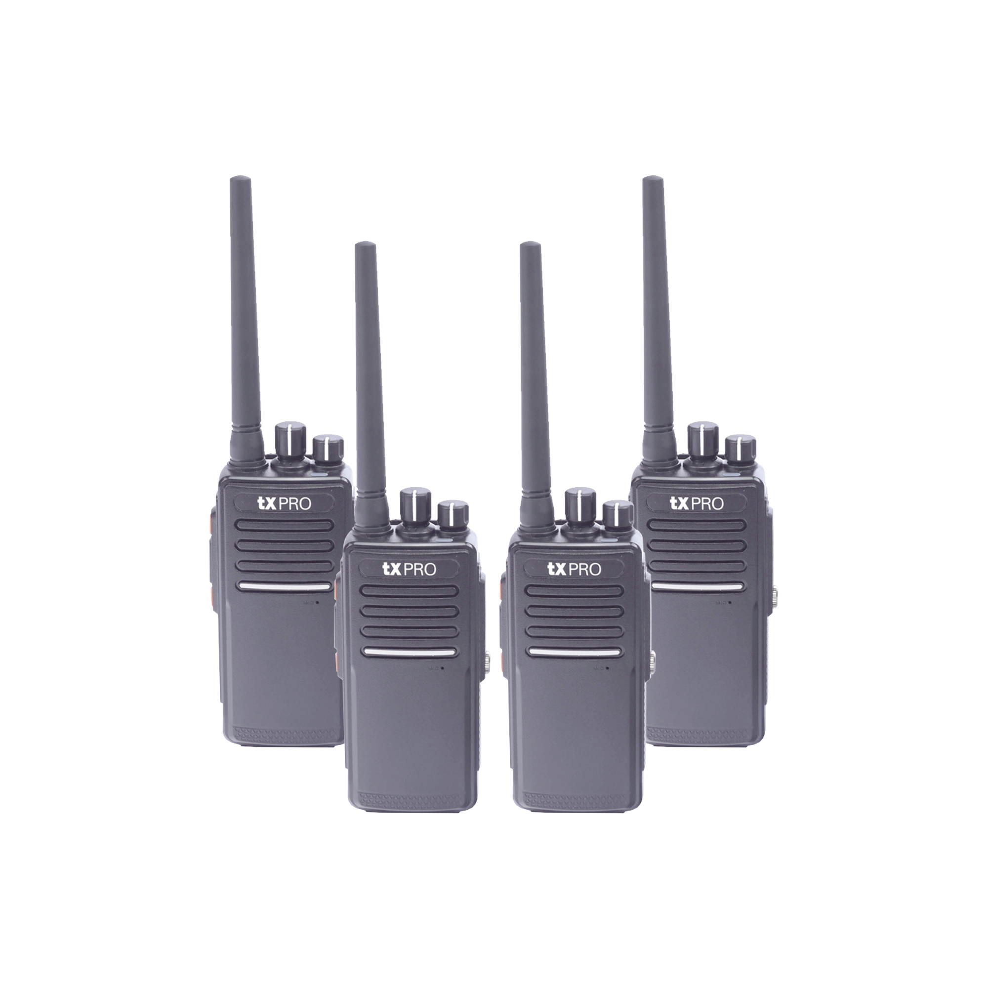 KIT de cuatro radios TX680AV y dos cargadores adicionales