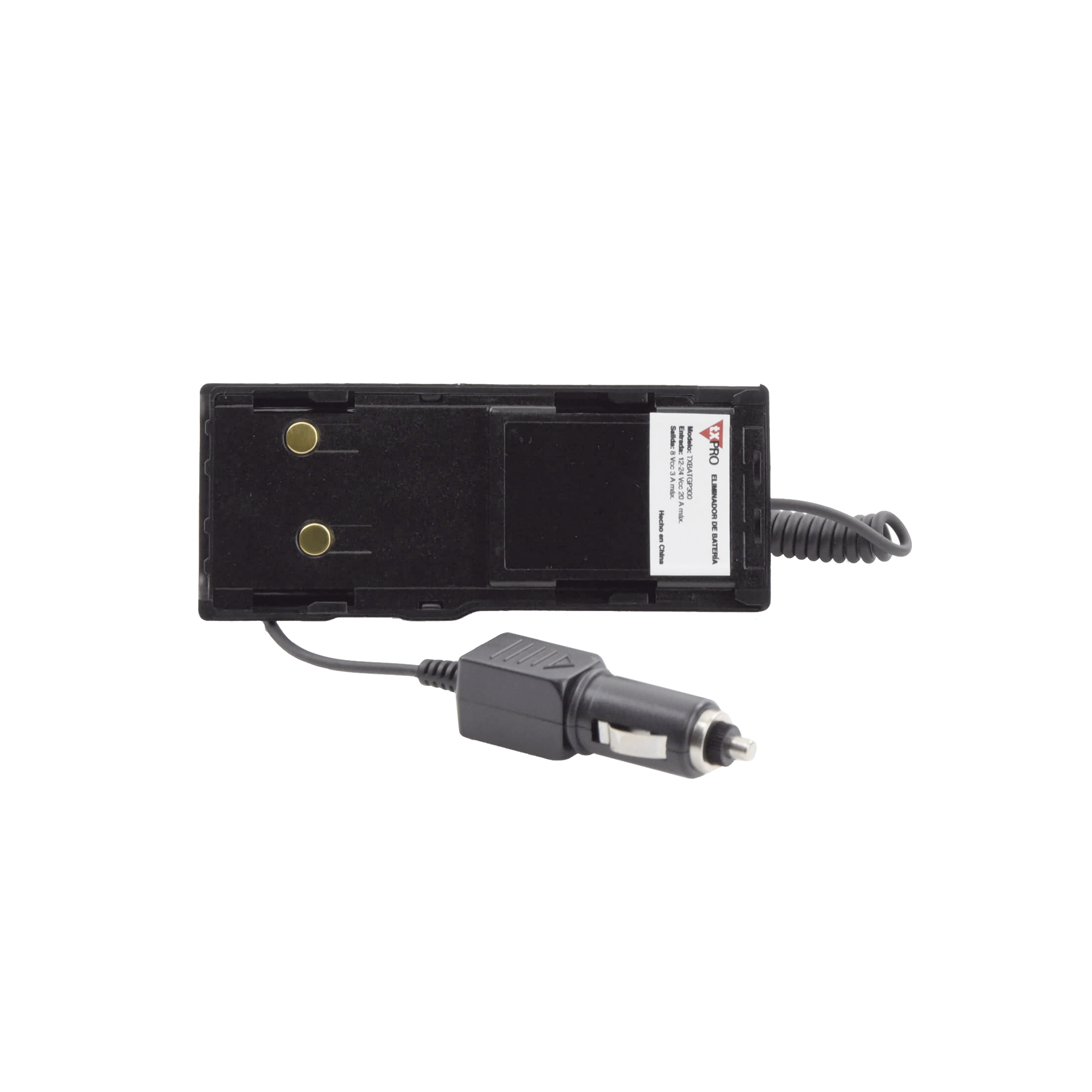 Cable Adaptador de Corriente para vehículo para radios GP300