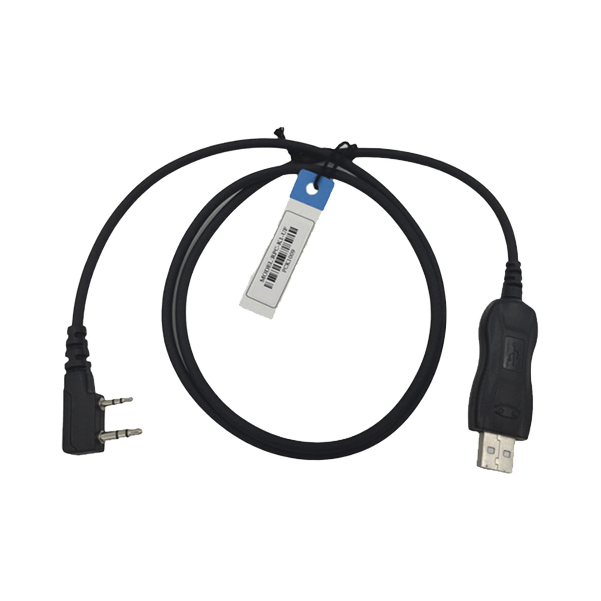 Cable de programación USB para radios portátiles de 2 pines KENWOOD y TXPRO