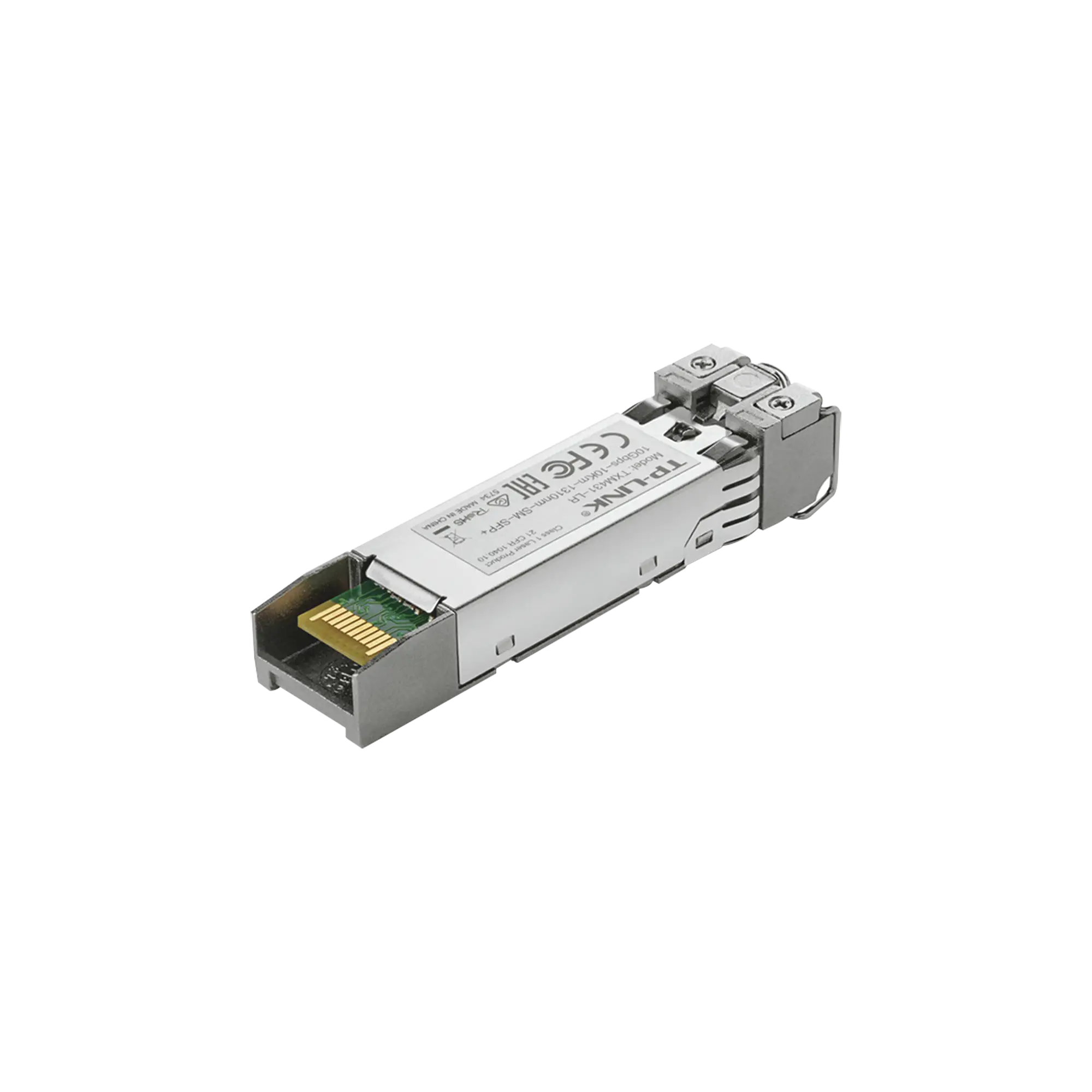 Transceptor mini-GBIC LR-SFP+ duplex Monomodo 10 G base, Distancia hasta 10 Km, conector LC