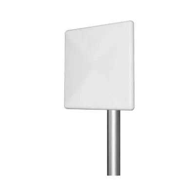Antena Tipo Panel 2400 MHz, Apertura H/V (18º), Ganancia 20 dBi, Dimensiones 30 x 30 4.5 cm, Conector N- Hembra, Para exterior
