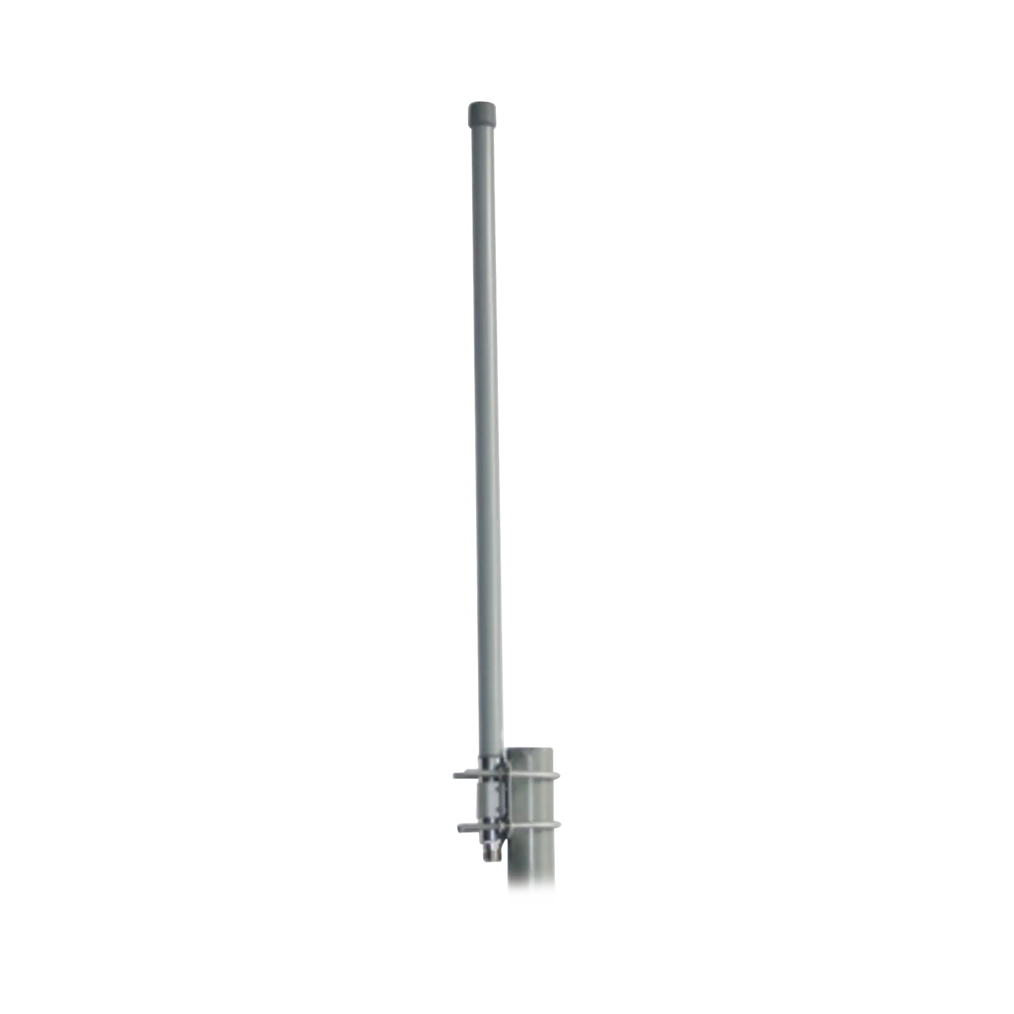 Antena omnidireccional de 2.4 GHz, Cobertura a 360º, Cobertura amplia y flexible , Ganancia 15 dBi, dimensiones 3.8 x 1.5 mts , conector N-Hembra, con montaje incluido