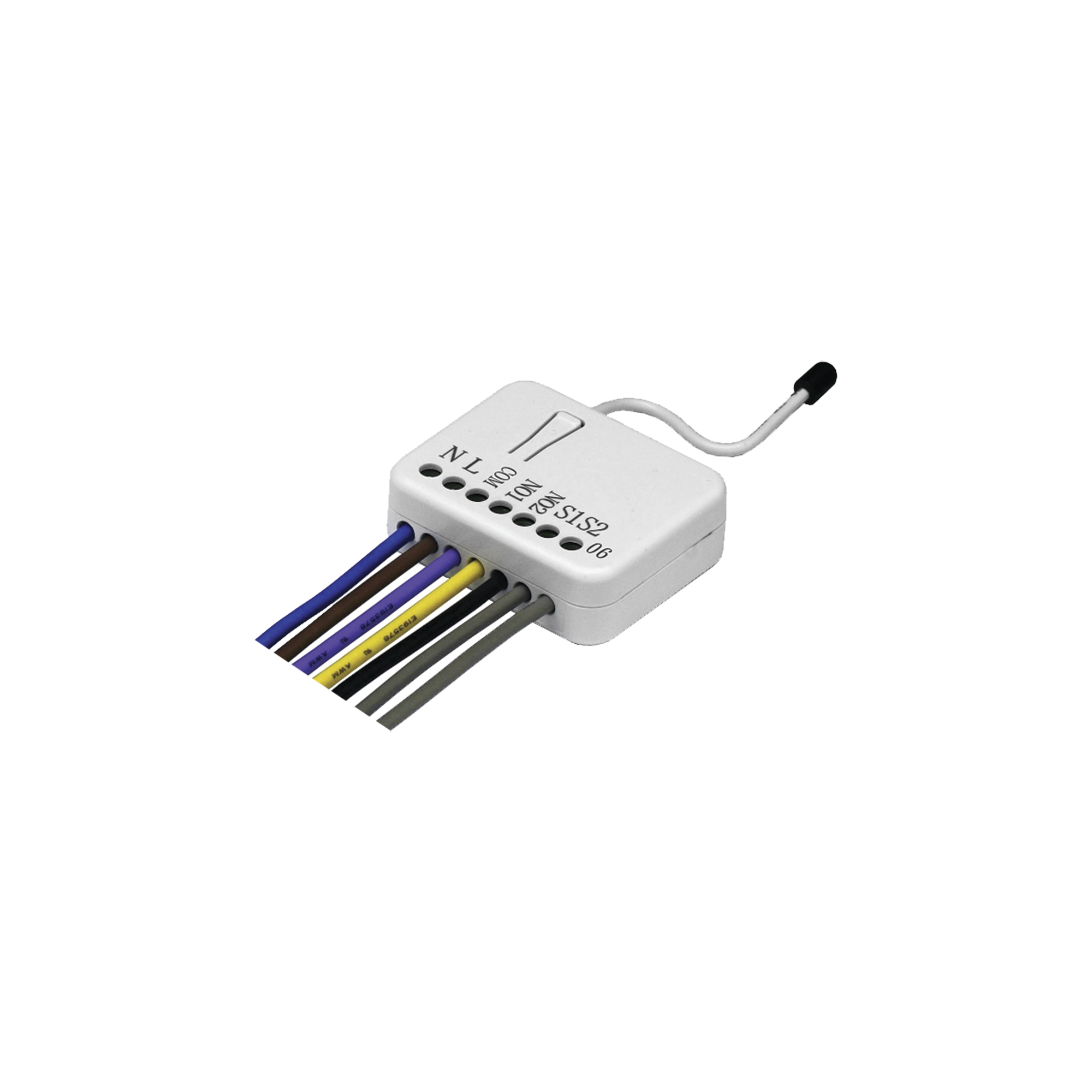 Modulo de relevador contacto seco con tecnologia inalambrica Z-WAVE, compatible con HUB HC7, panel de alarma L5210, L7000, Total Connect y Alarm.Com