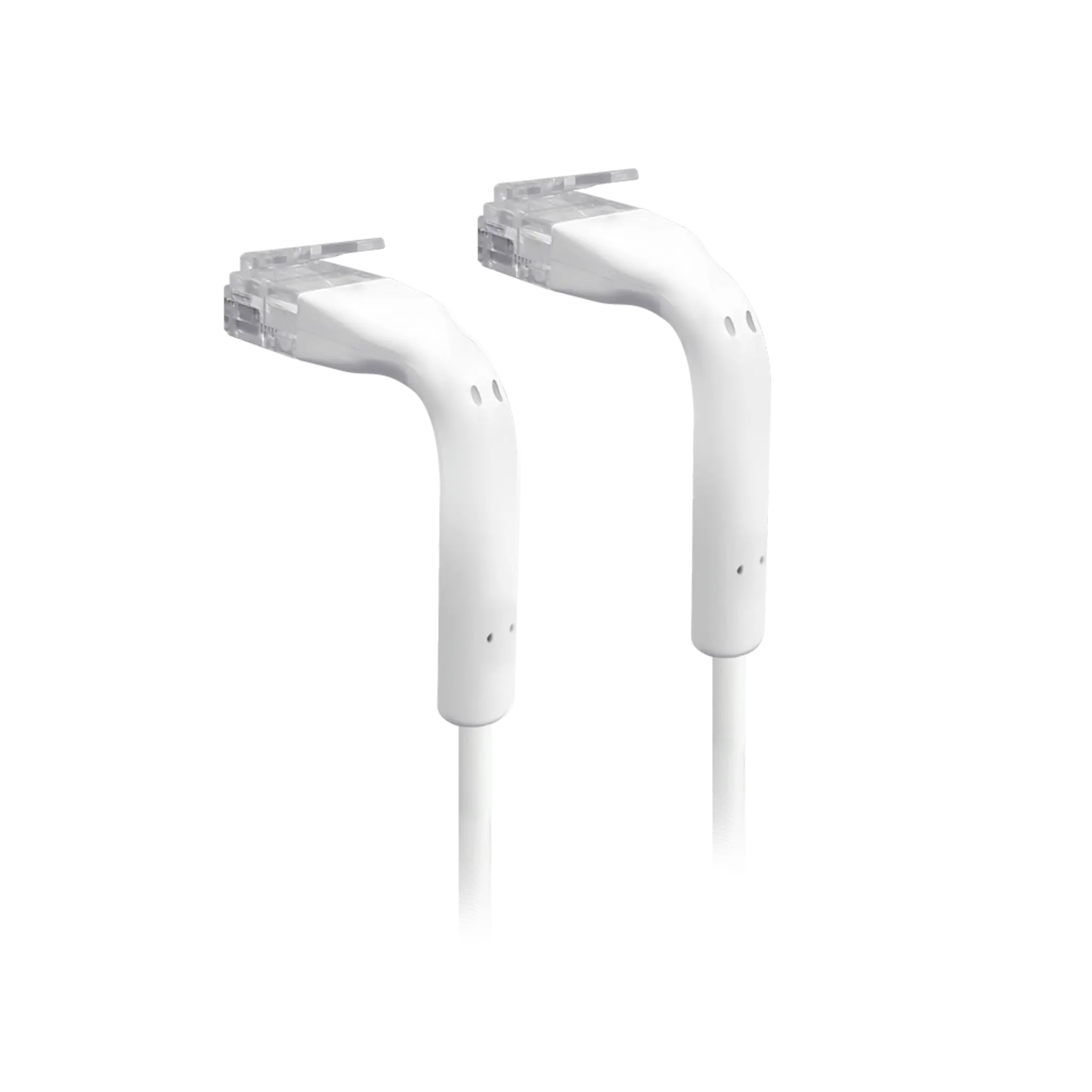 UniFi Patch Cable Cat6 Ultradelgado GbE con Botas Flexibles, Color Blanco, 0.3 m