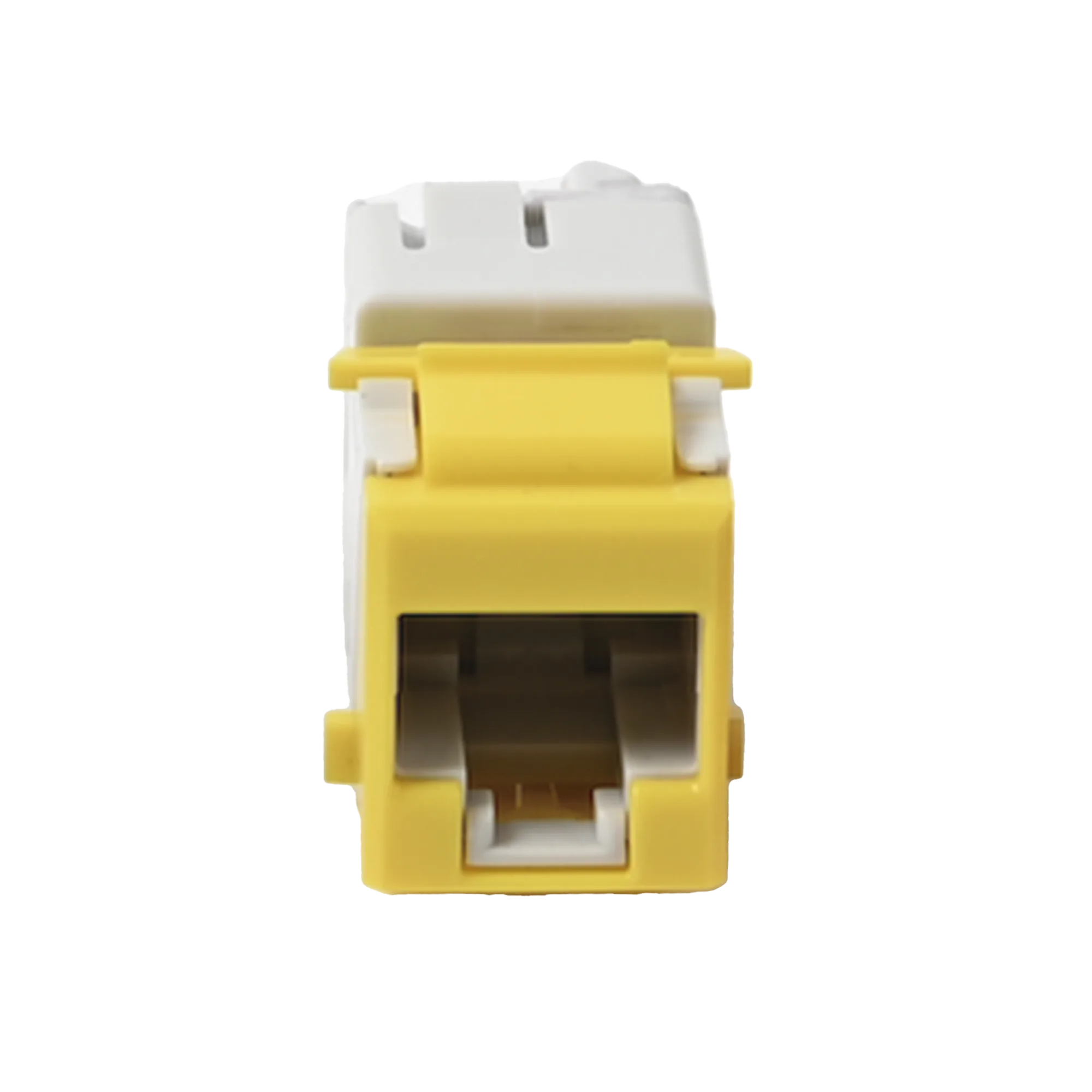 Jack UltraMAX Cat5e, UTP, Tipo Keystone, Color Amarillo, Punch Down