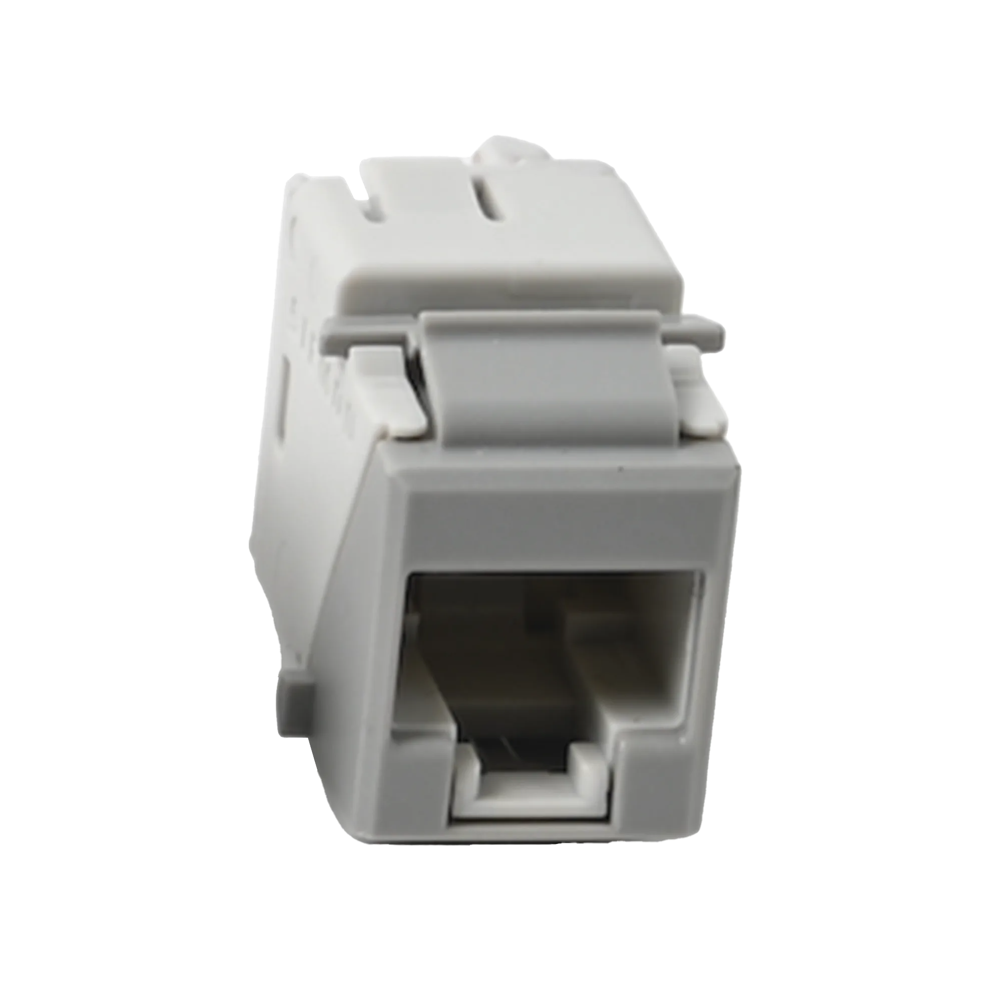Jack UltraMAX Cat6, UTP, Tipo Keystone, Color Gris, Punch Down