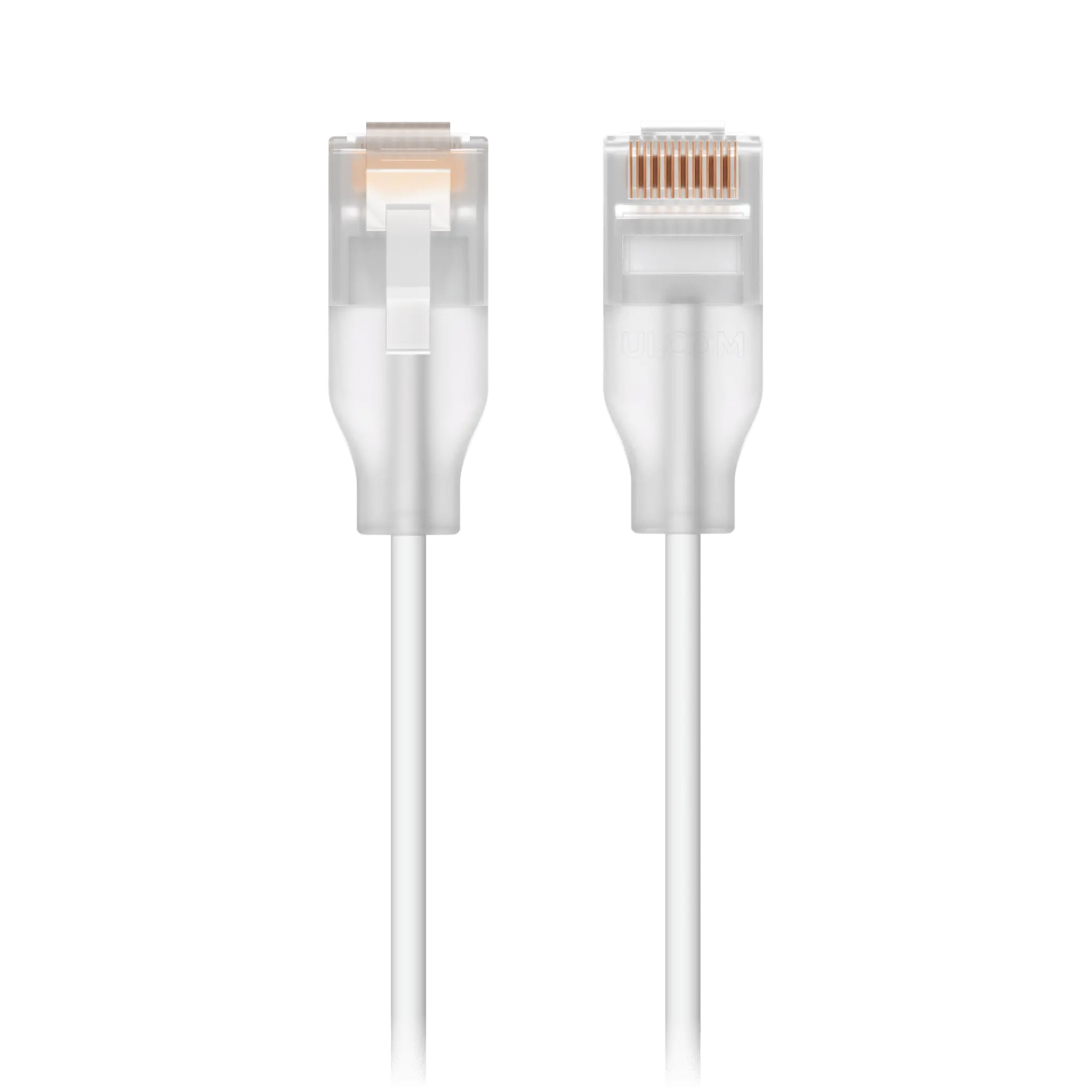 Patchcord UniFi Etherlighting™ de 3 metros, hasta 10GbE / Soporta hasta PoE+++ / Conector RJ45 transparente para mejores efectos de luz con Switches USW PRO MAX