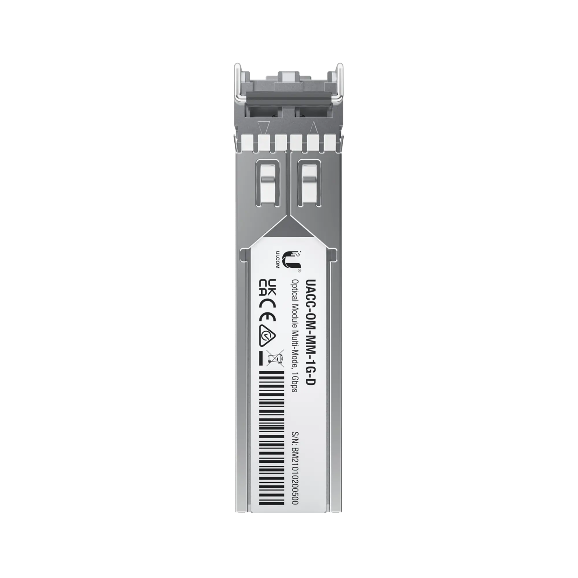 UFiber Módulo SFP, transceptor MiniGibic MultiModo 1.25 Gbps, distancia 550m, conectores LC, paquete de 2 piezas