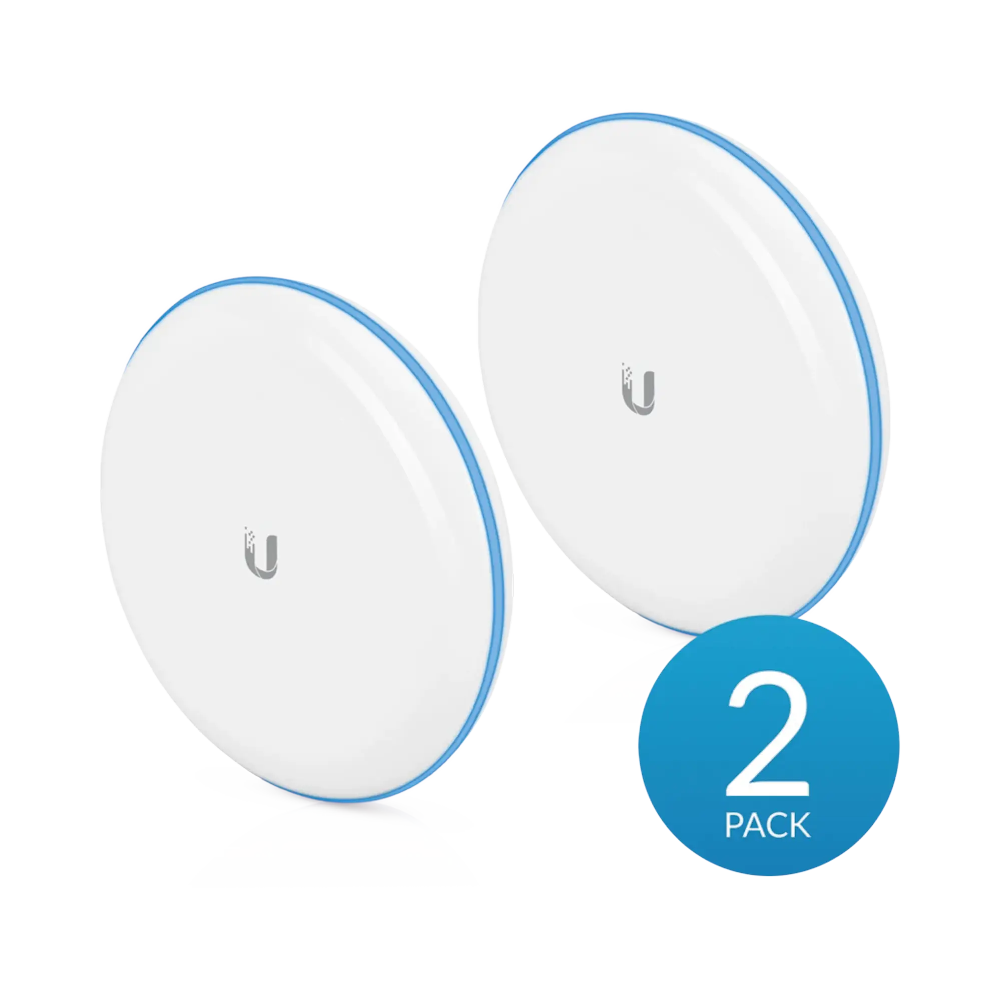 Kit UniFi Building Bridge de 1+ Gbps en 60 GHz con radio redundante en 5 GHz, alcance de hasta 500 m