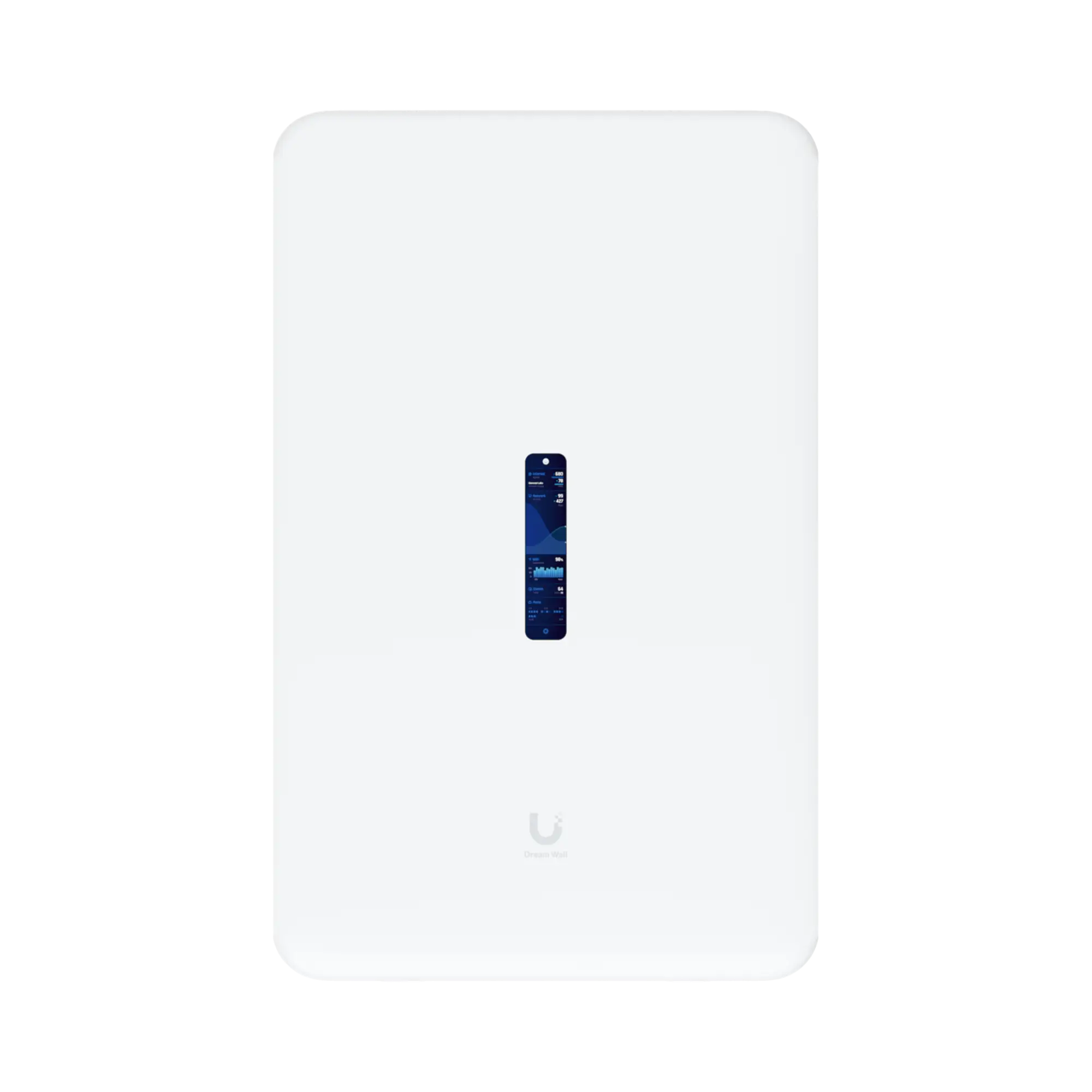 Dream Wall Cloud Gateway 10G Diseñado para Montaje en Pared con WiFi 6 Integrado, Switch PoE de Alta Potencia y Compatibilidad Total con Aplicaciones UniFi