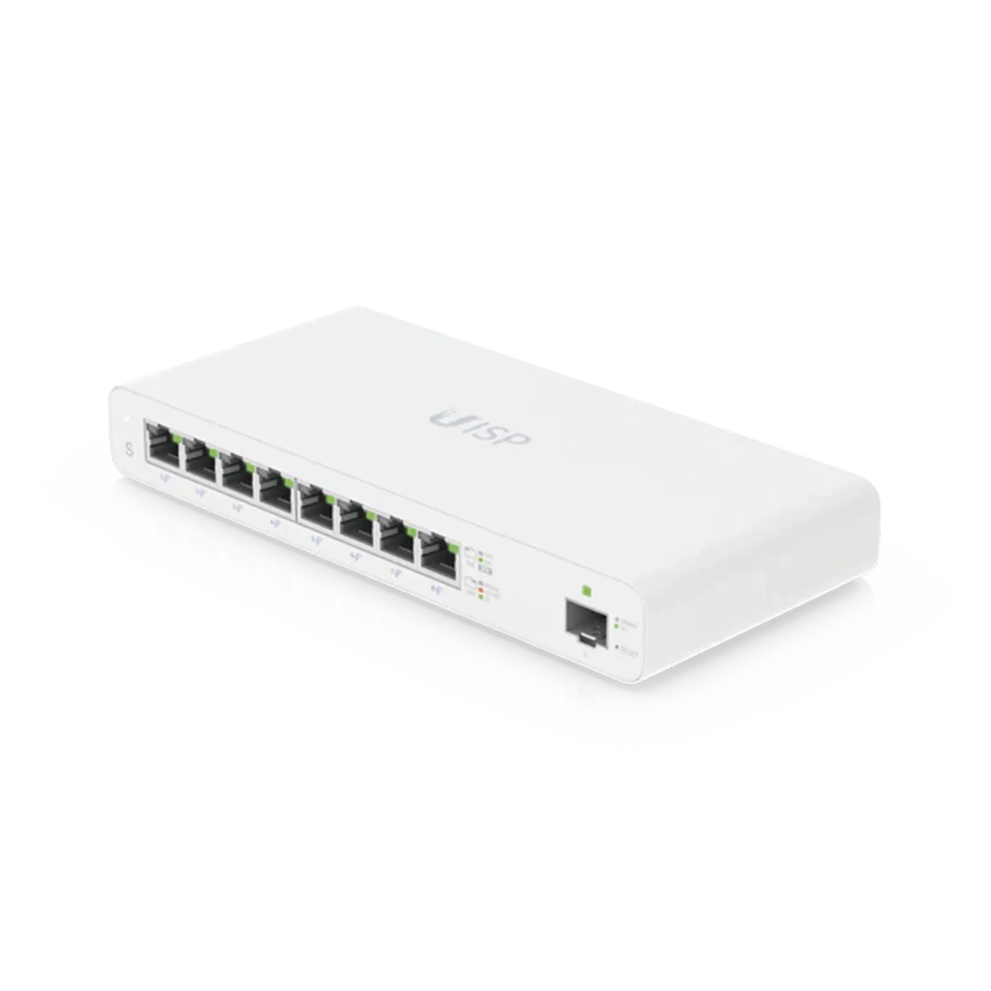UISP Switch Gigabit PoE Pasivo de Capa 2 con 8 Puertos para Implementaciones MicroPoP