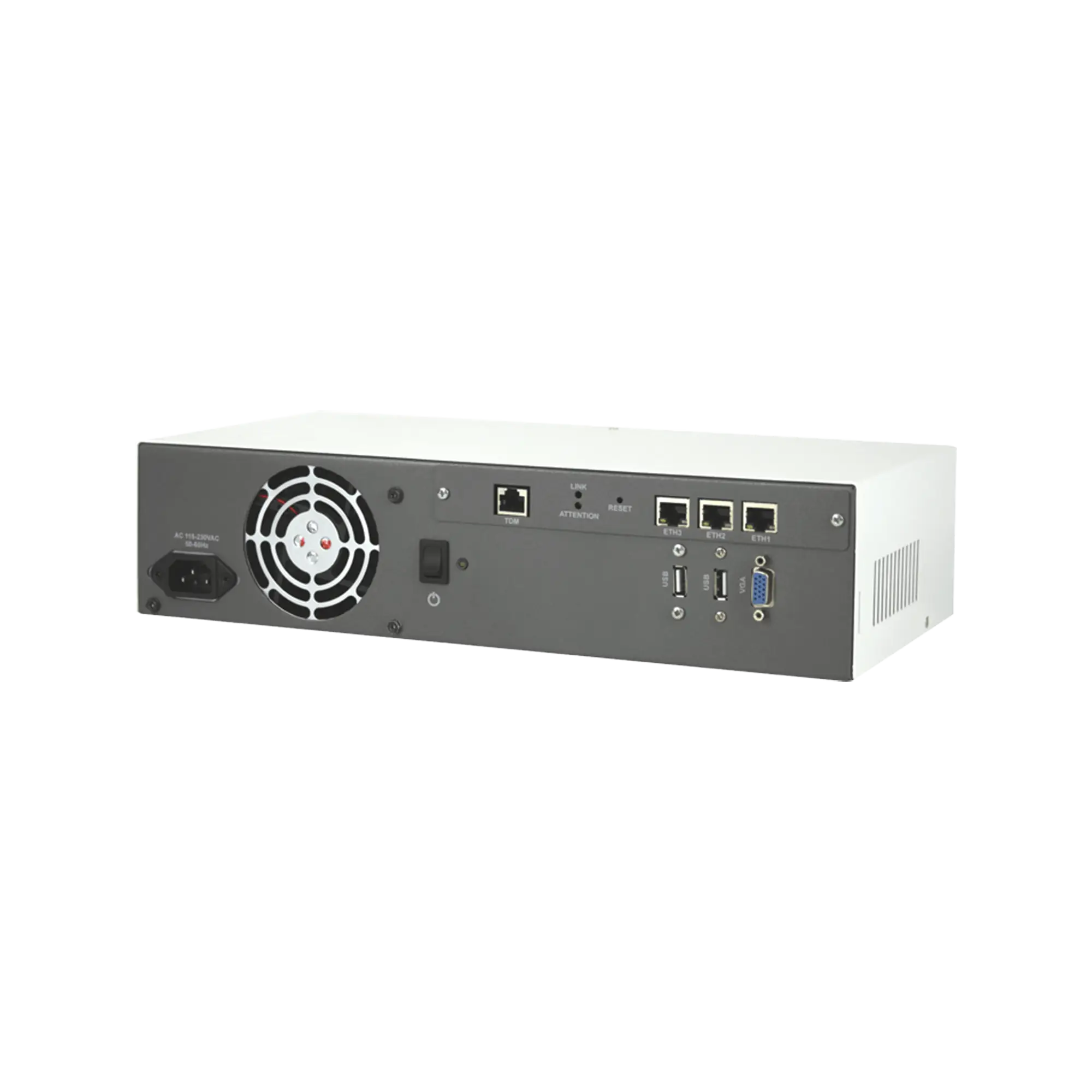 Servidor para IP-PBX integrado con 1 E1/T1, 30 canales VoIP, ideal para instalar 3CX